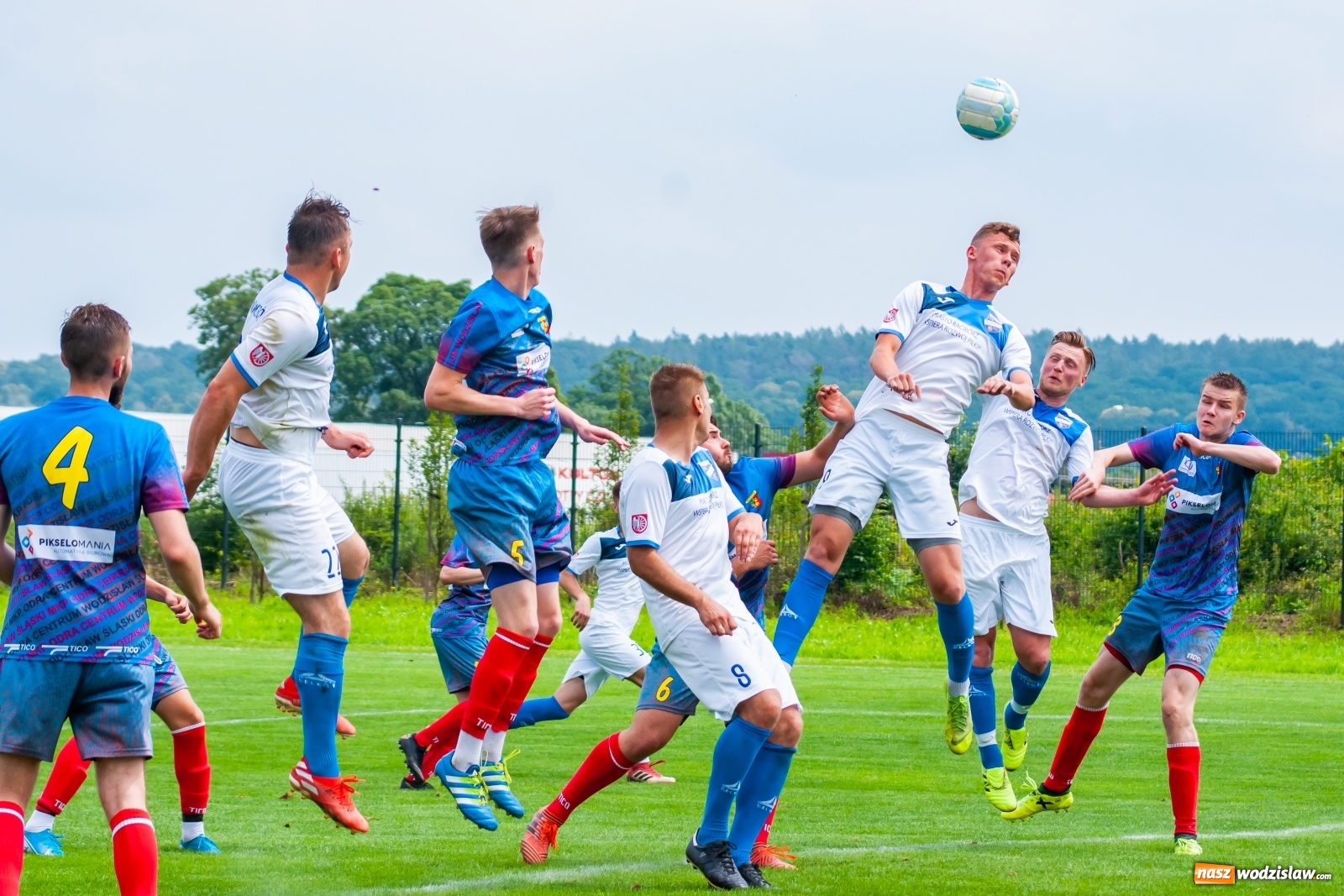 Zdjęcie w galerii na portalu naszwodzislaw.com: Bez bramek w sparingowym starciu Odry Centrum z Unią Racibórz [FOTO] wiadomości z regionu