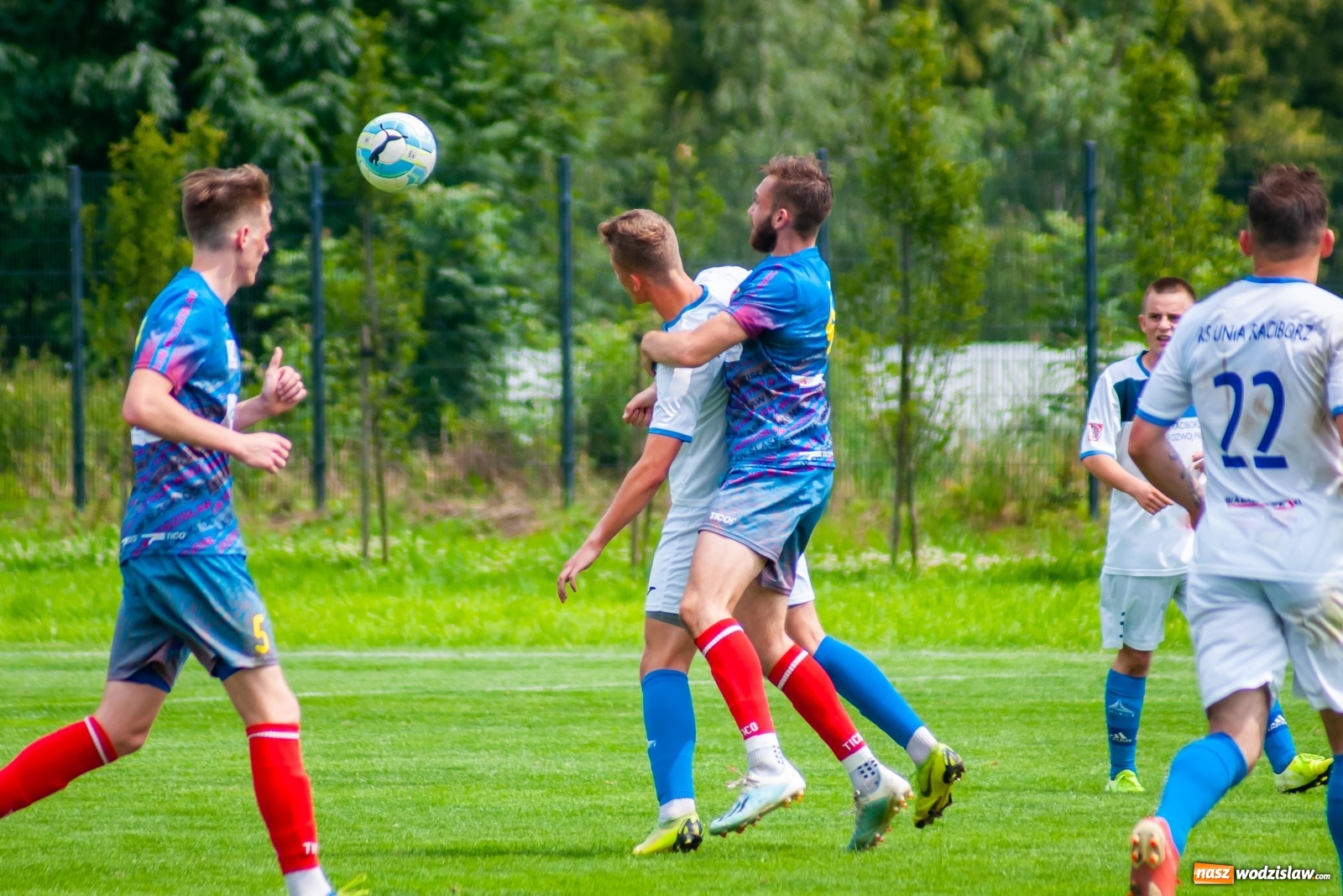 Zdjęcie w galerii na portalu naszwodzislaw.com: Bez bramek w sparingowym starciu Odry Centrum z Unią Racibórz [FOTO] wiadomości z regionu