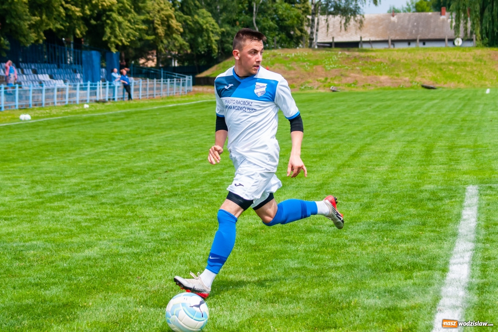 Zdjęcie w galerii na portalu naszwodzislaw.com: Bez bramek w sparingowym starciu Odry Centrum z Unią Racibórz [FOTO] wiadomości z regionu