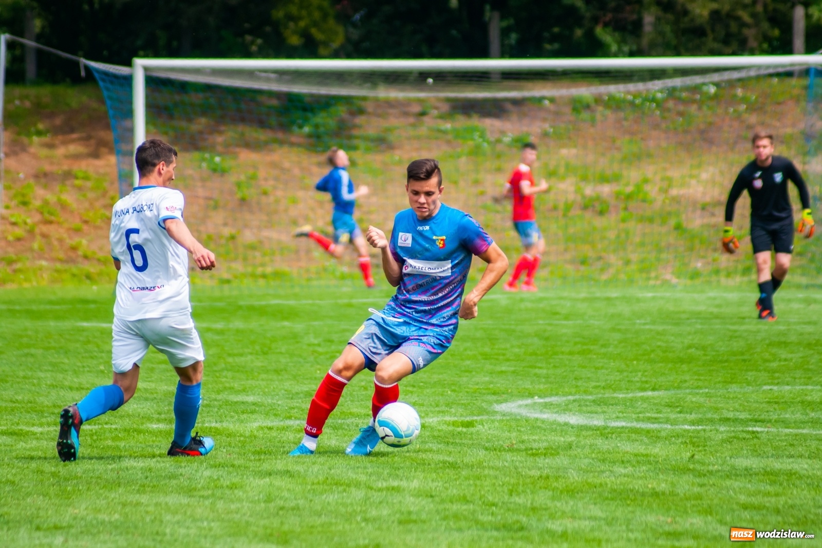 Zdjęcie w galerii na portalu naszwodzislaw.com: Bez bramek w sparingowym starciu Odry Centrum z Unią Racibórz [FOTO] wiadomości z regionu