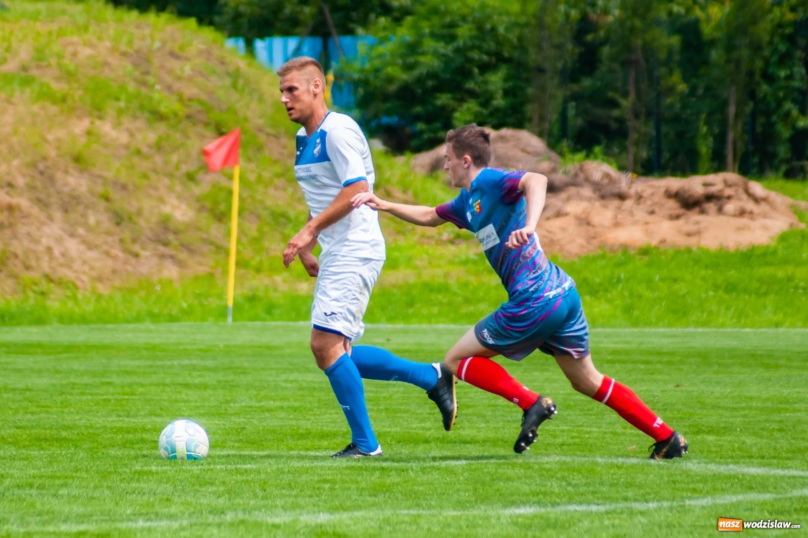 Zdjęcie w galerii na portalu naszwodzislaw.com: Bez bramek w sparingowym starciu Odry Centrum z Unią Racibórz [FOTO] wiadomości z regionu