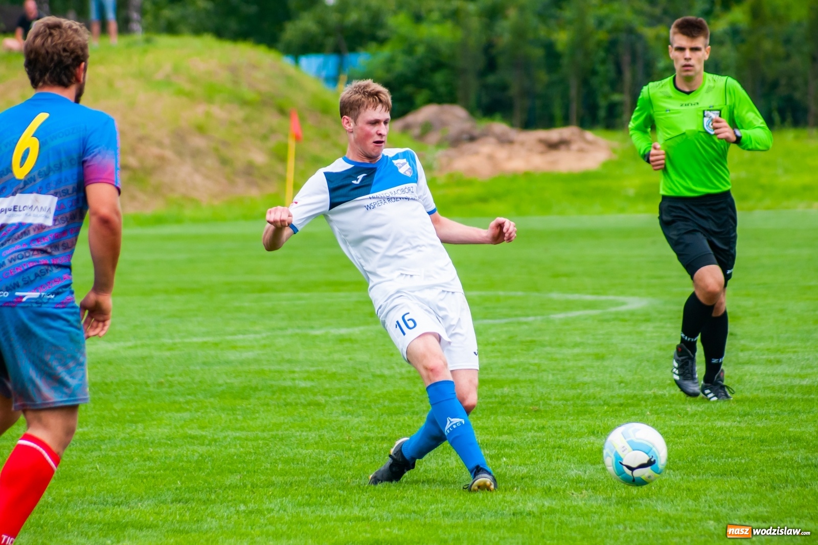 Zdjęcie w galerii na portalu naszwodzislaw.com: Bez bramek w sparingowym starciu Odry Centrum z Unią Racibórz [FOTO] wiadomości z regionu