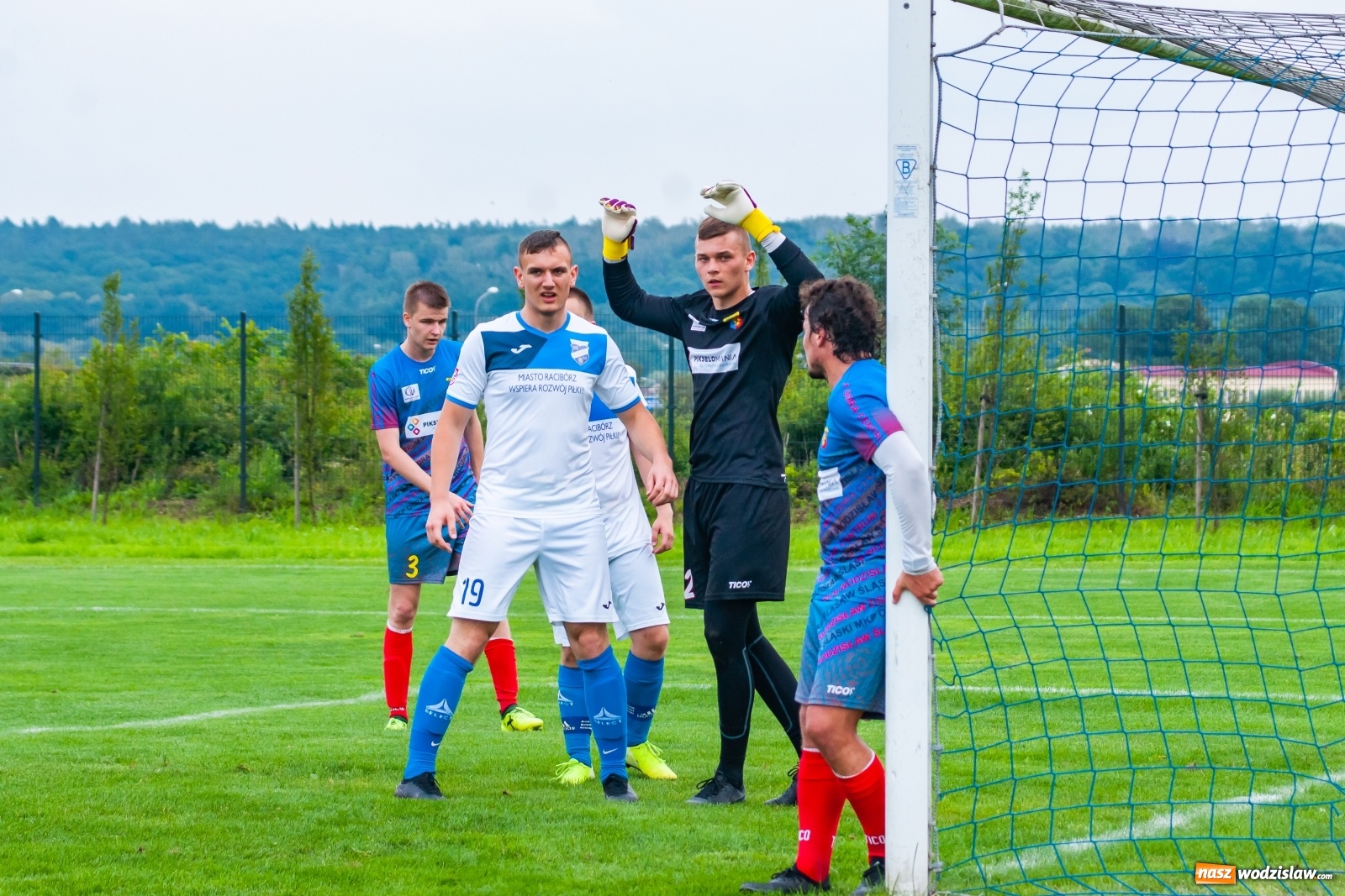 Zdjęcie w galerii na portalu naszwodzislaw.com: Bez bramek w sparingowym starciu Odry Centrum z Unią Racibórz [FOTO] wiadomości z regionu