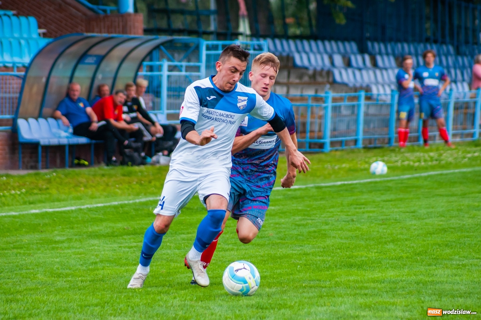 Zdjęcie w galerii na portalu naszwodzislaw.com: Bez bramek w sparingowym starciu Odry Centrum z Unią Racibórz [FOTO] wiadomości z regionu