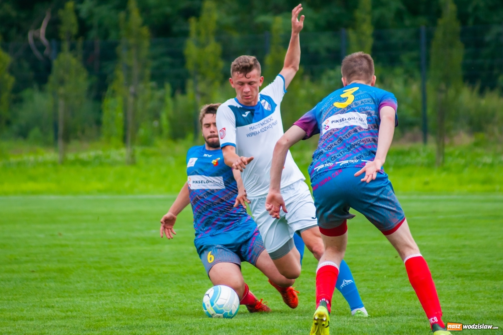 Zdjęcie w galerii na portalu naszwodzislaw.com: Bez bramek w sparingowym starciu Odry Centrum z Unią Racibórz [FOTO] wiadomości z regionu