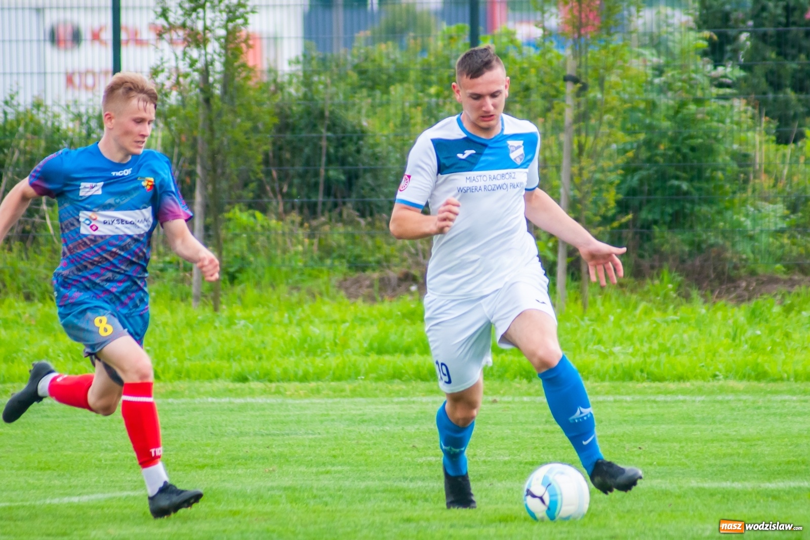 Zdjęcie w galerii na portalu naszwodzislaw.com: Bez bramek w sparingowym starciu Odry Centrum z Unią Racibórz [FOTO] wiadomości z regionu