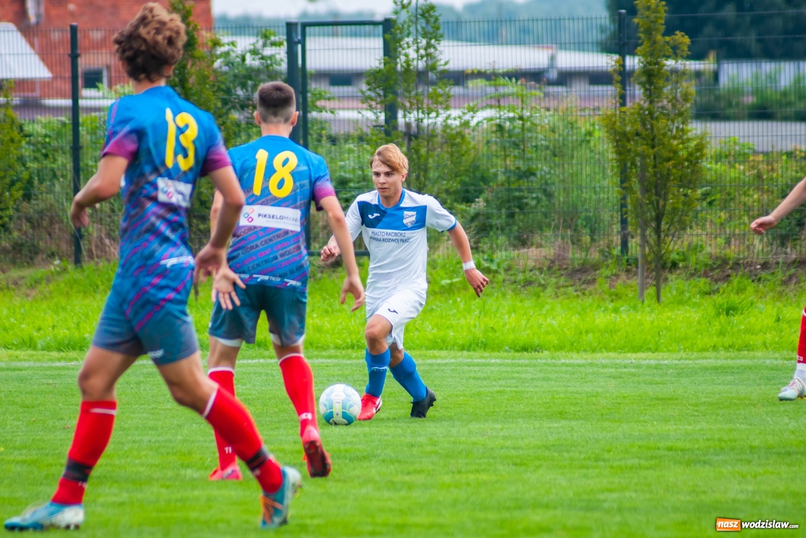 Zdjęcie w galerii na portalu naszwodzislaw.com: Bez bramek w sparingowym starciu Odry Centrum z Unią Racibórz [FOTO] wiadomości z regionu