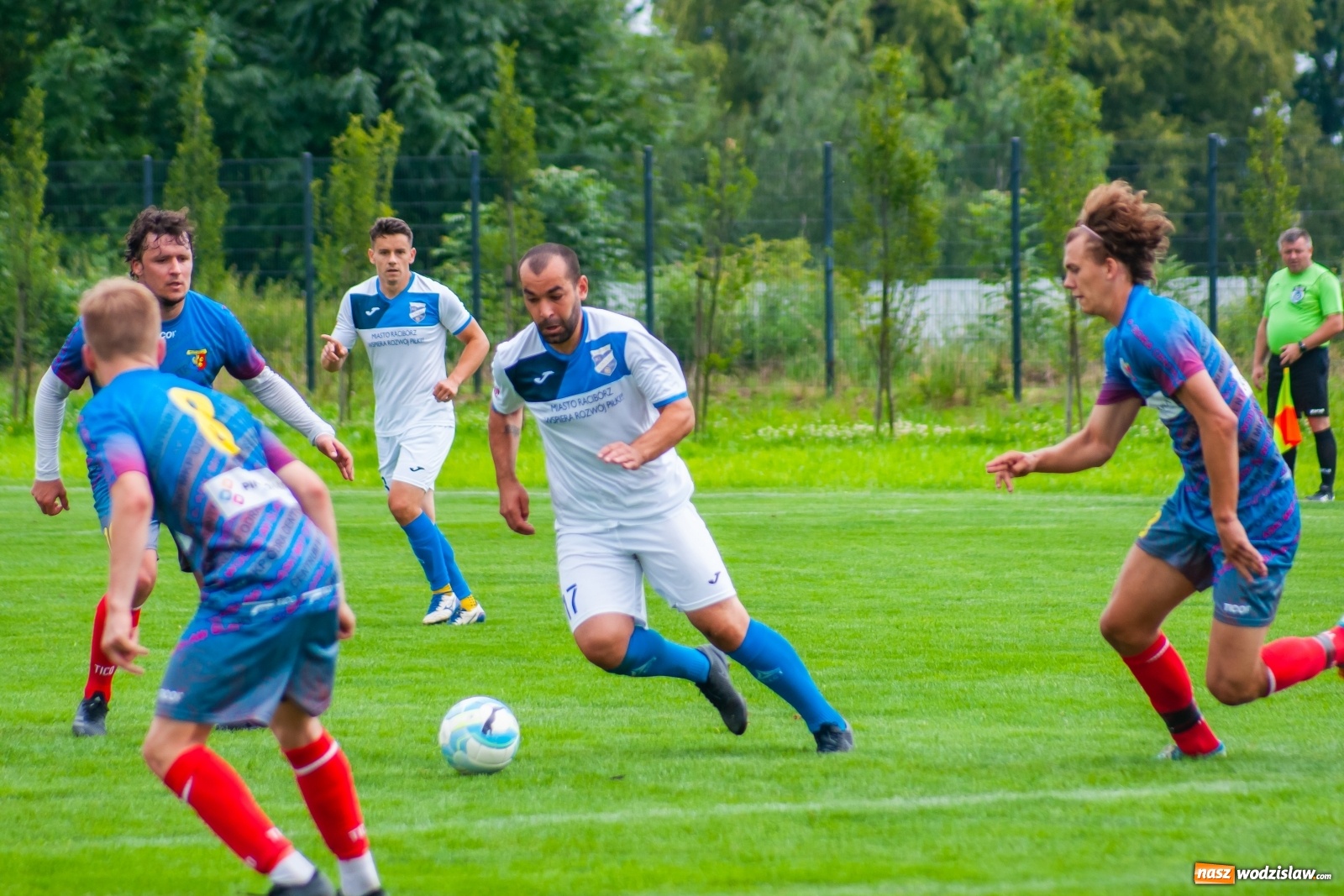 Zdjęcie w galerii na portalu naszwodzislaw.com: Bez bramek w sparingowym starciu Odry Centrum z Unią Racibórz [FOTO] wiadomości z regionu