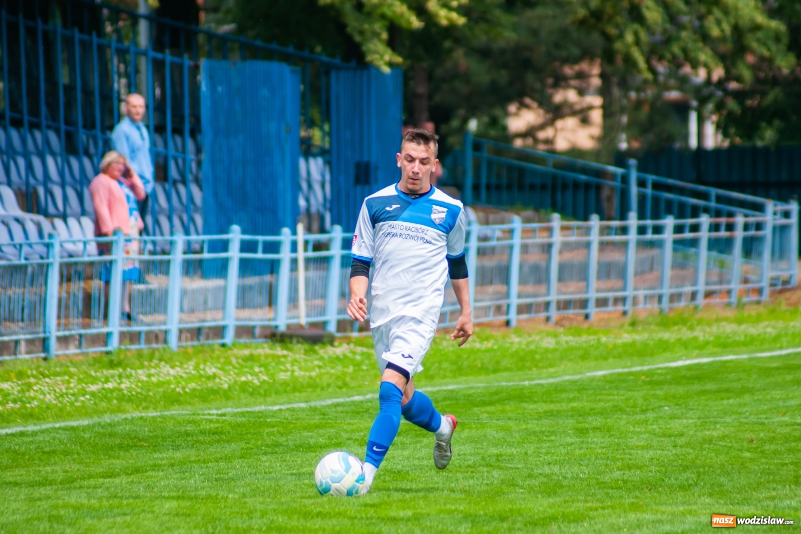 Zdjęcie w galerii na portalu naszwodzislaw.com: Bez bramek w sparingowym starciu Odry Centrum z Unią Racibórz [FOTO] wiadomości z regionu