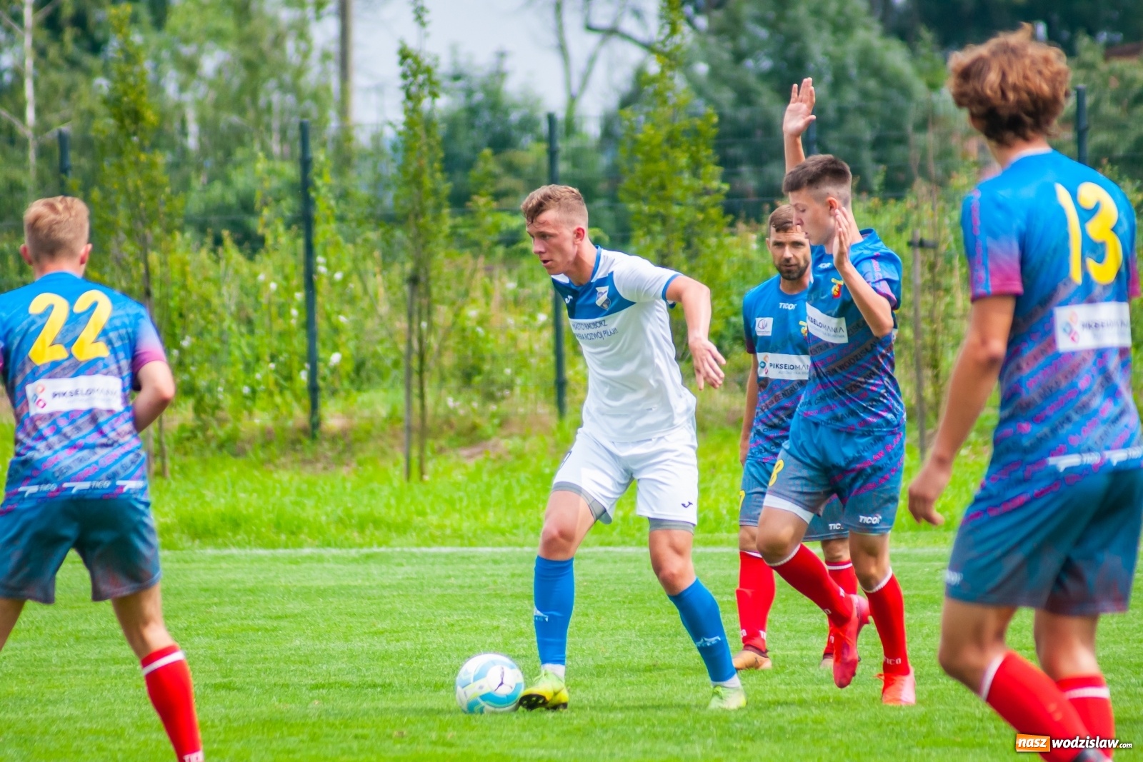 Zdjęcie w galerii na portalu naszwodzislaw.com: Bez bramek w sparingowym starciu Odry Centrum z Unią Racibórz [FOTO] wiadomości z regionu