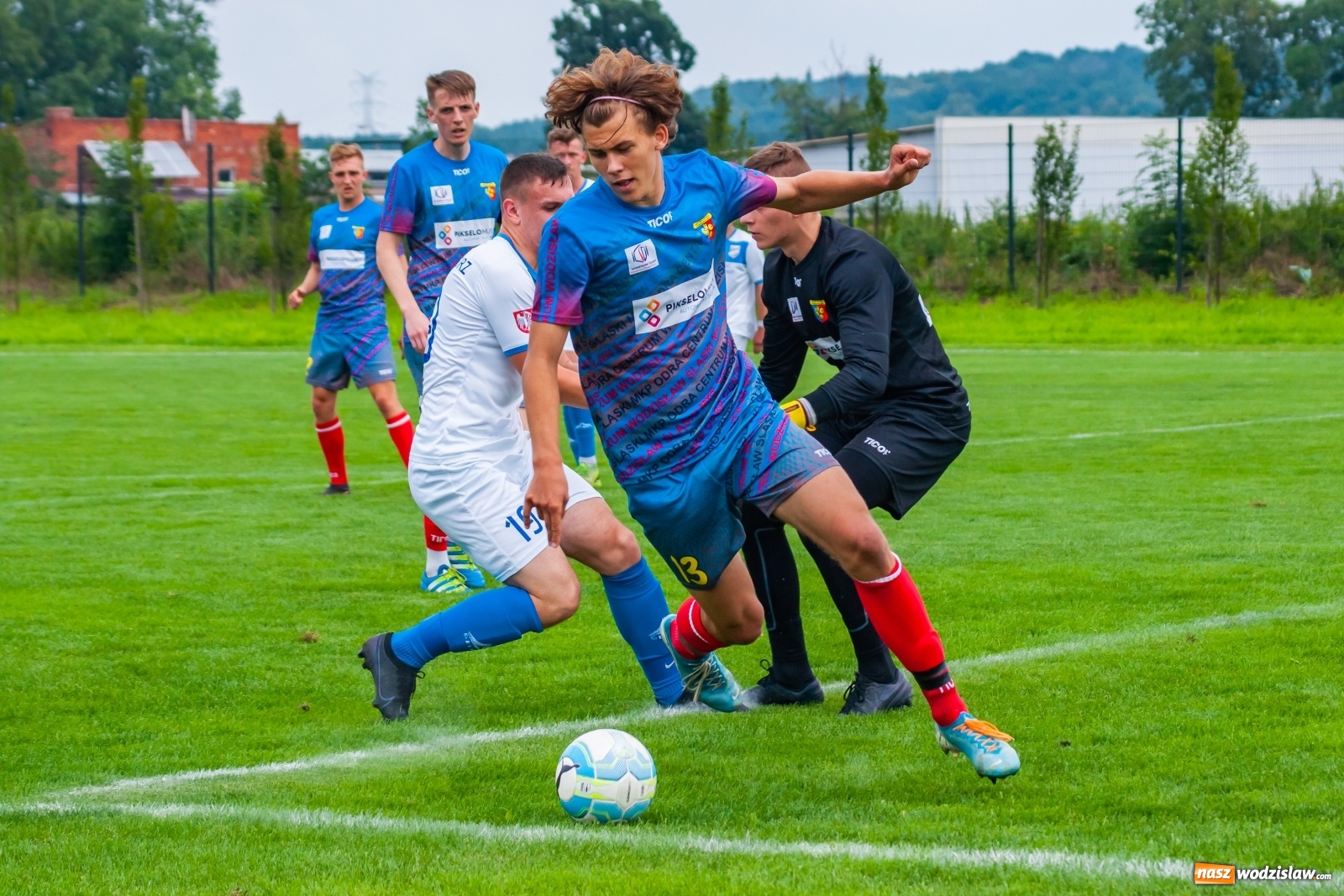 Zdjęcie w galerii na portalu naszwodzislaw.com: Bez bramek w sparingowym starciu Odry Centrum z Unią Racibórz [FOTO] wiadomości z regionu