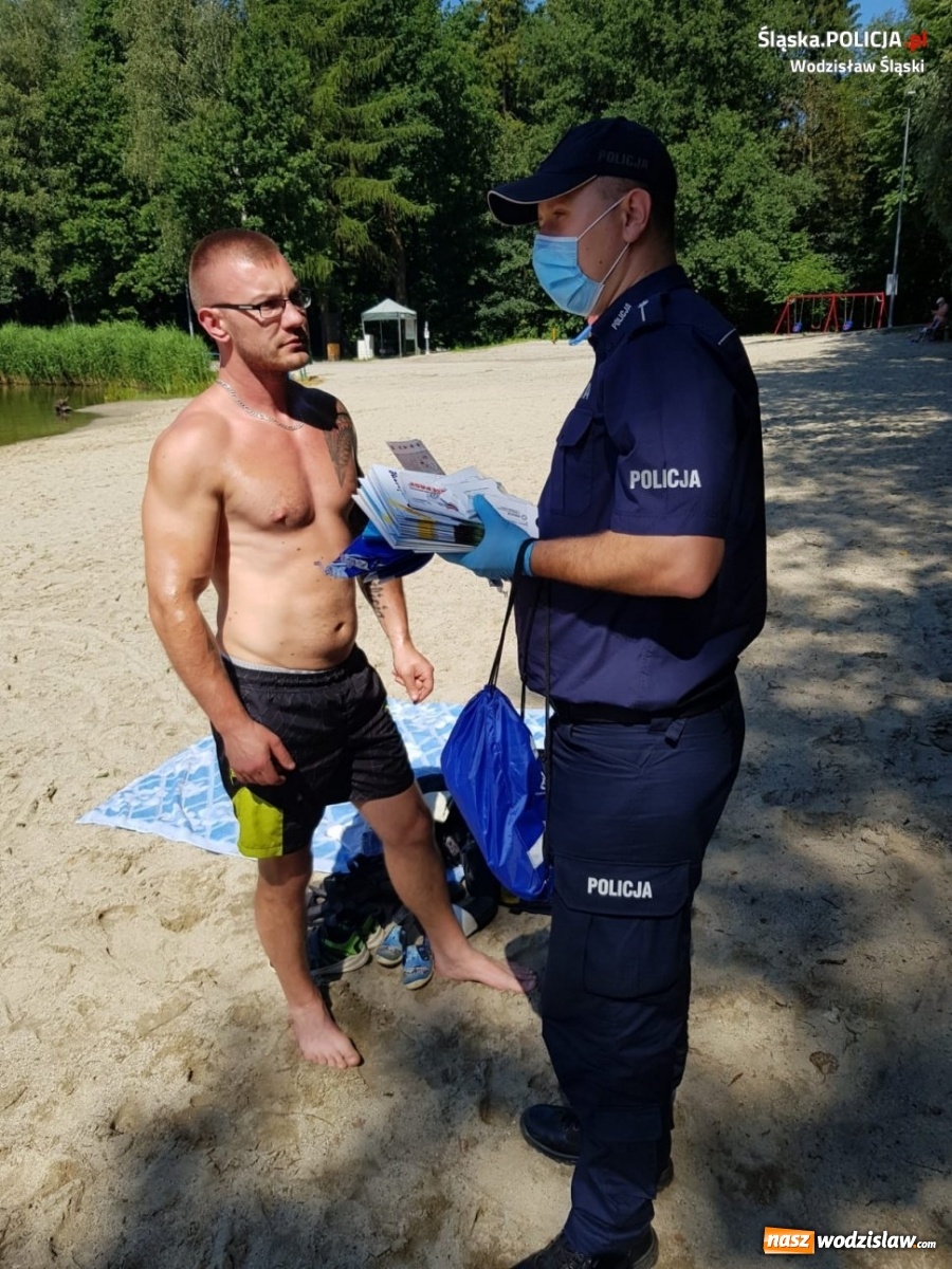 Zdjęcie w galerii na portalu naszwodzislaw.com: Kąpieliska pod lupą wodzisławskiej policji  wiadomości z regionu