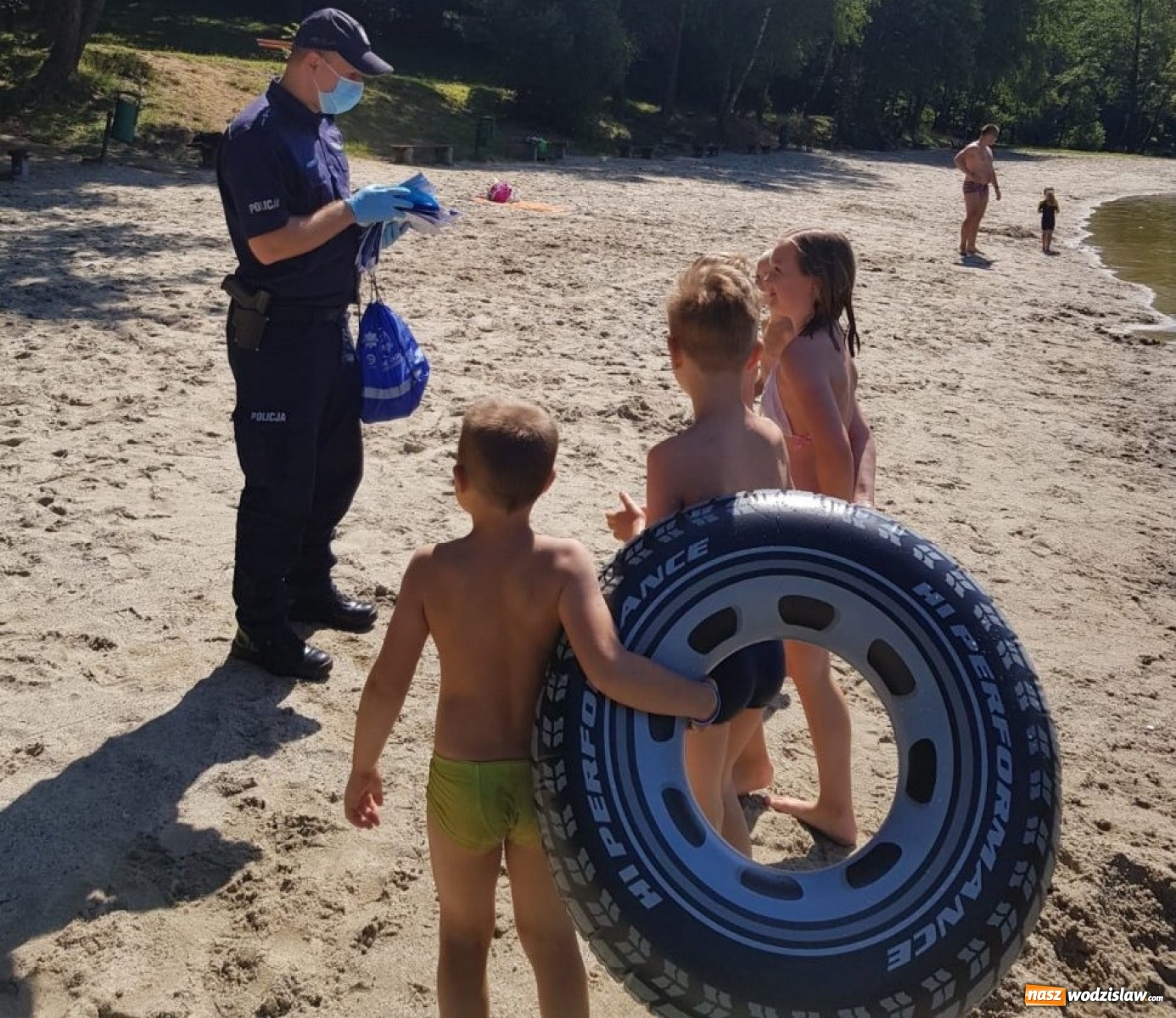 Zdjęcie w galerii na portalu naszwodzislaw.com: Kąpieliska pod lupą wodzisławskiej policji  wiadomości z regionu