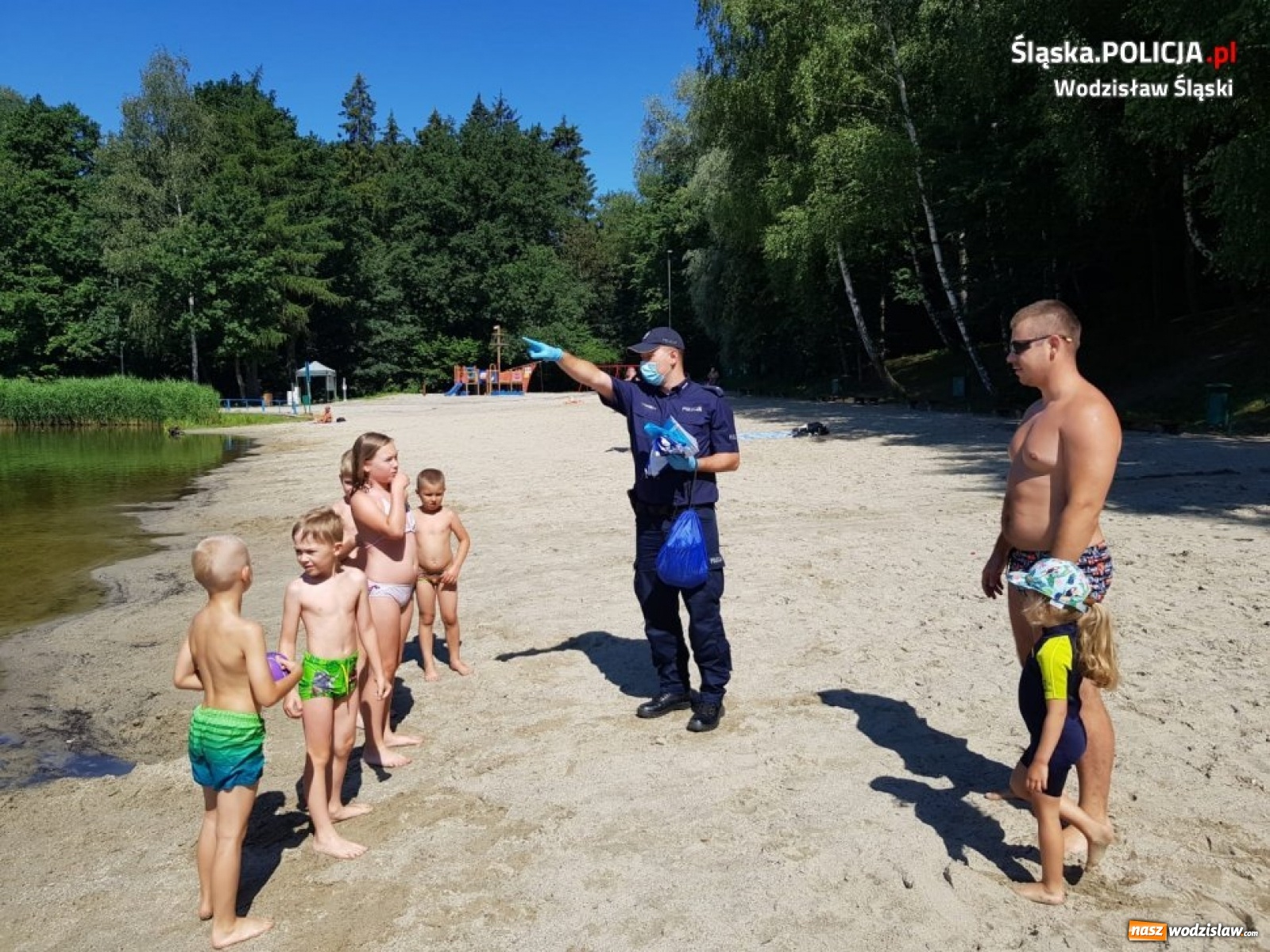 Zdjęcie w galerii na portalu naszwodzislaw.com: Kąpieliska pod lupą wodzisławskiej policji  wiadomości z regionu