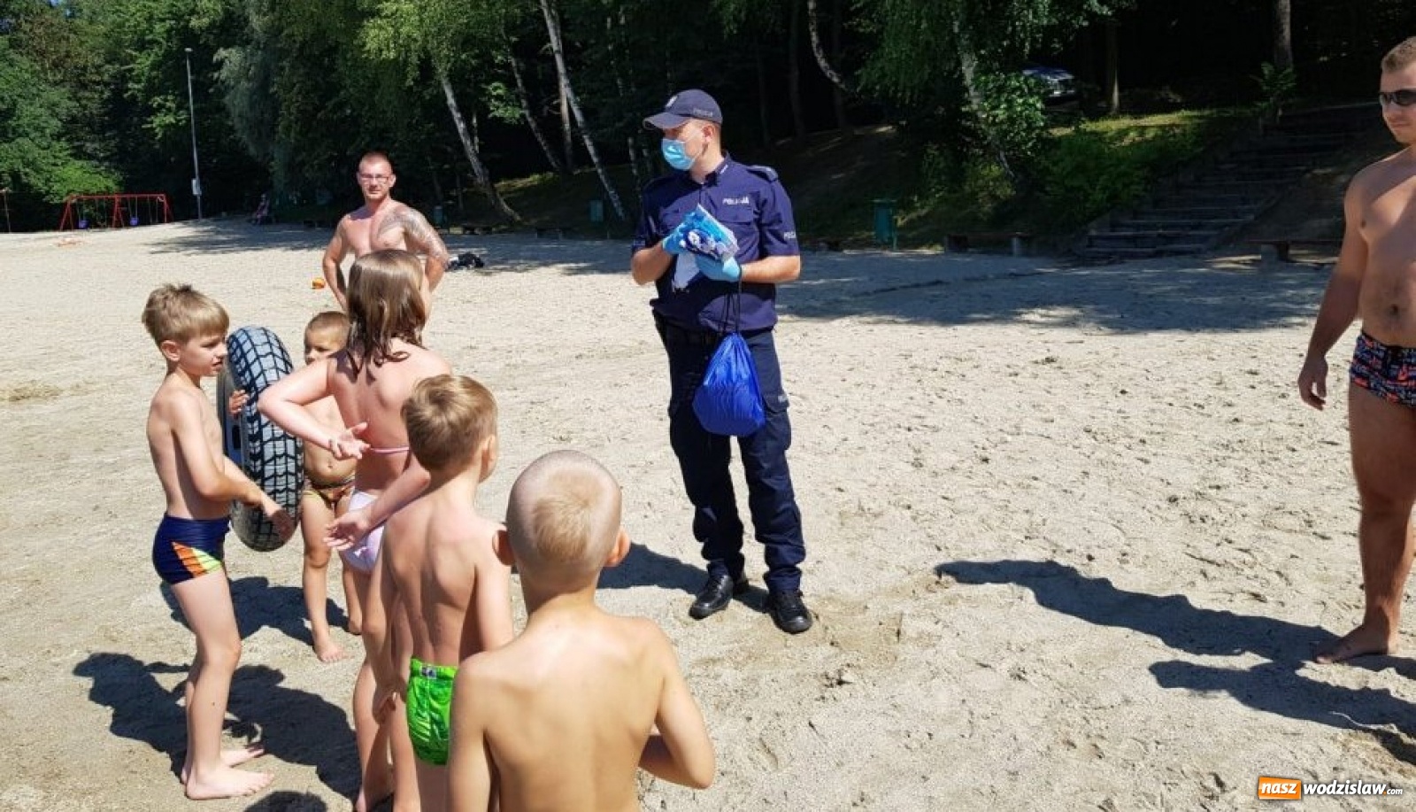 Zdjęcie w galerii na portalu naszwodzislaw.com: Kąpieliska pod lupą wodzisławskiej policji  wiadomości z regionu