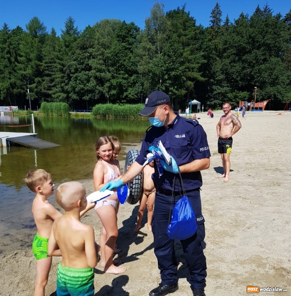 Zdjęcie w galerii na portalu naszwodzislaw.com: Kąpieliska pod lupą wodzisławskiej policji  wiadomości z regionu