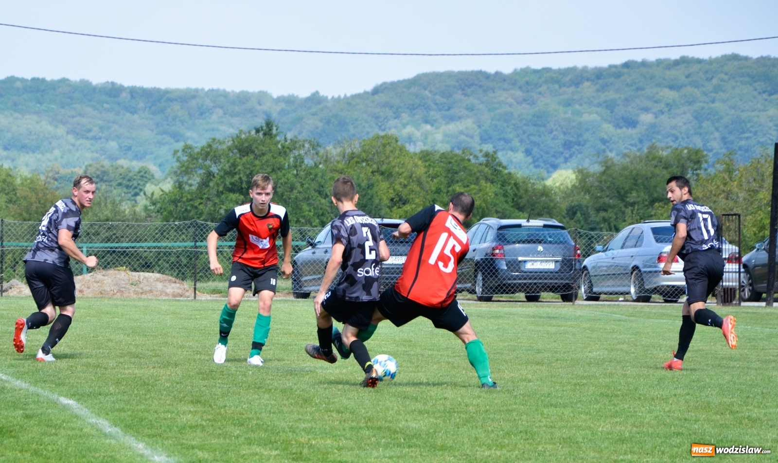 Zdjęcie w galerii na portalu naszwodzislaw.com: B klasa. Rezerwy Czarnych Gorzyce bez punktów w starciu w Owsiszczami [FOTO] wiadomości z regionu
