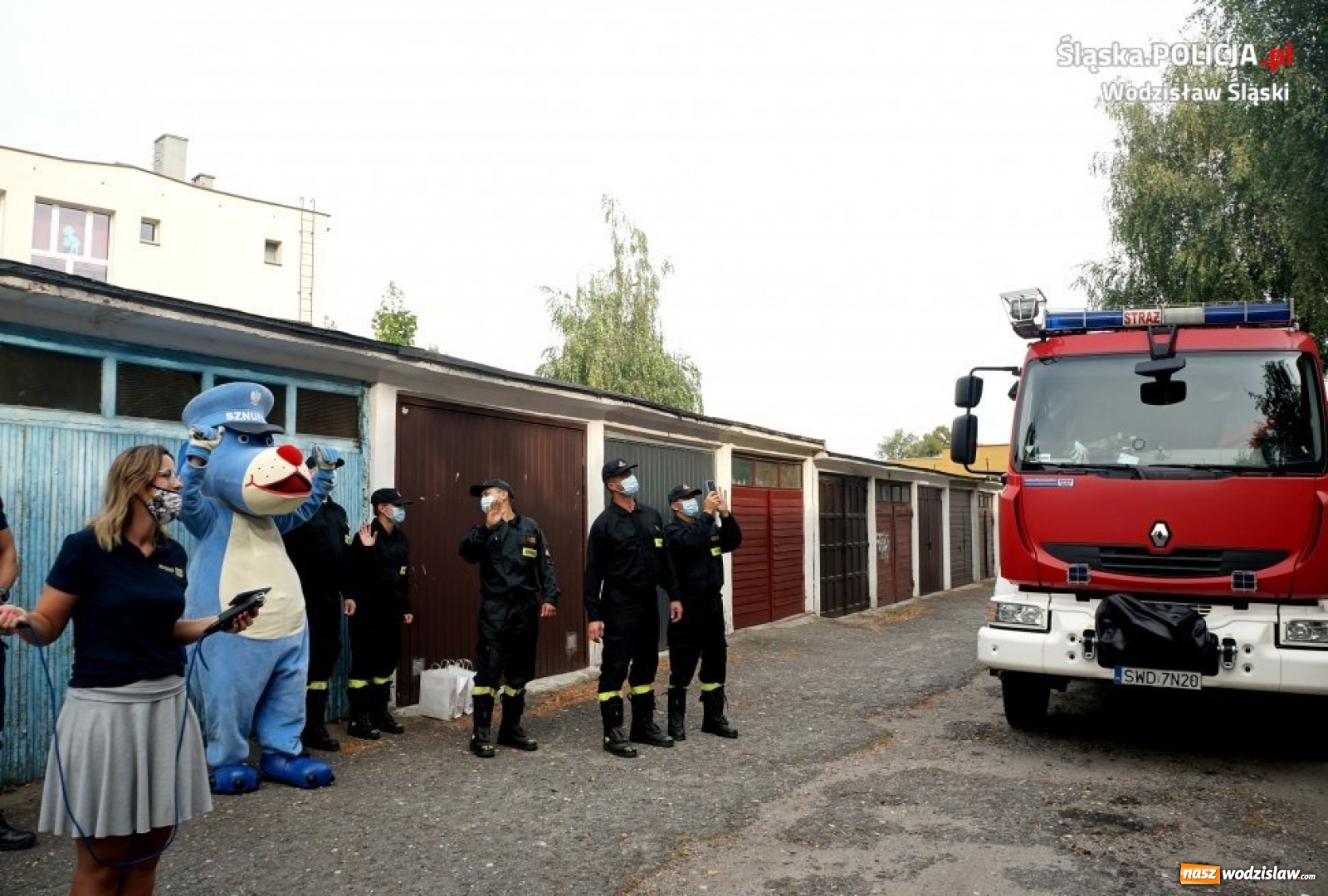 Zdjęcie w galerii na portalu naszwodzislaw.com: Urodzinowa niespodzianka dla 3-letniej Madzi wiadomości z regionu