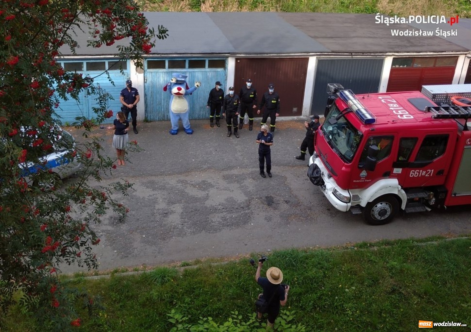 Zdjęcie w galerii na portalu naszwodzislaw.com: Urodzinowa niespodzianka dla 3-letniej Madzi wiadomości z regionu