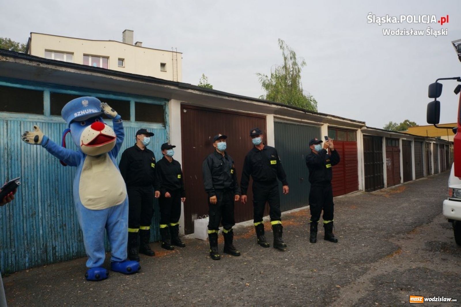 Zdjęcie w galerii na portalu naszwodzislaw.com: Urodzinowa niespodzianka dla 3-letniej Madzi wiadomości z regionu