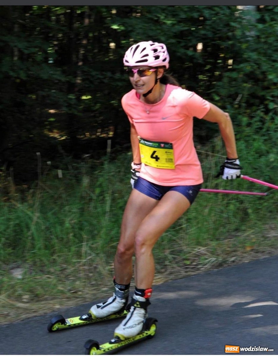 Zdjęcie w galerii na portalu naszwodzislaw.com: Dominika Bielecka wicemistrzynią Polski w biegu na nartorolkach wiadomości z regionu