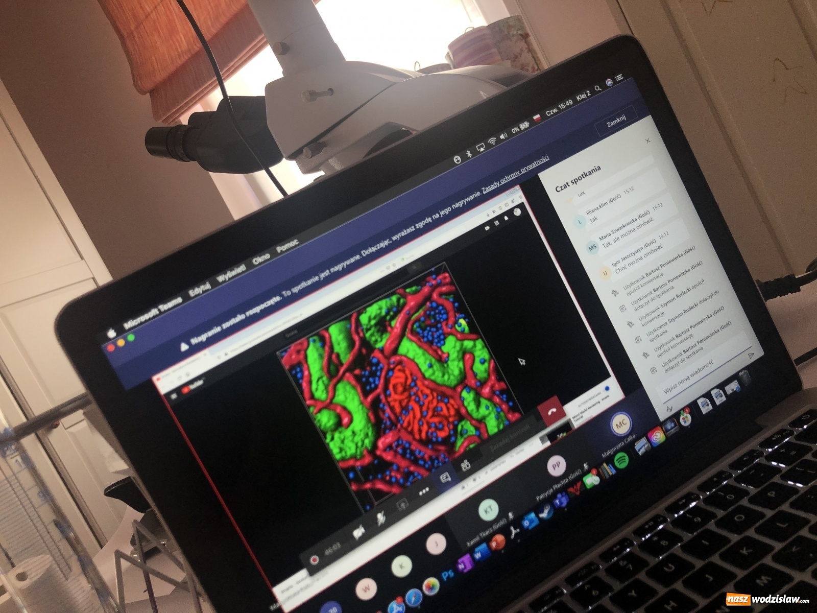 Zdjęcie w galerii na portalu naszwodzislaw.com: Uczniowie ze Śląska na wyjątkowym zdalnym obozie naukowym wiadomości z regionu