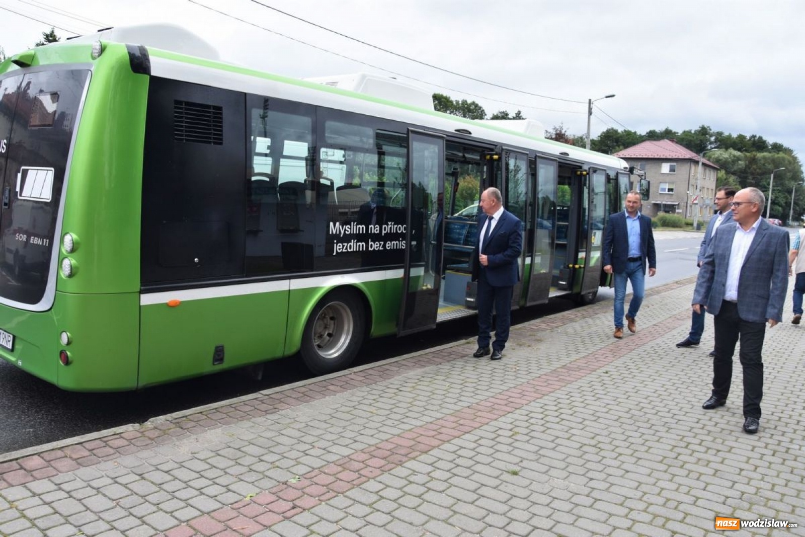 Zdjęcie w galerii na portalu naszwodzislaw.com: Elektryczny autobus na testach w powiecie wodzisławskim wiadomości z regionu