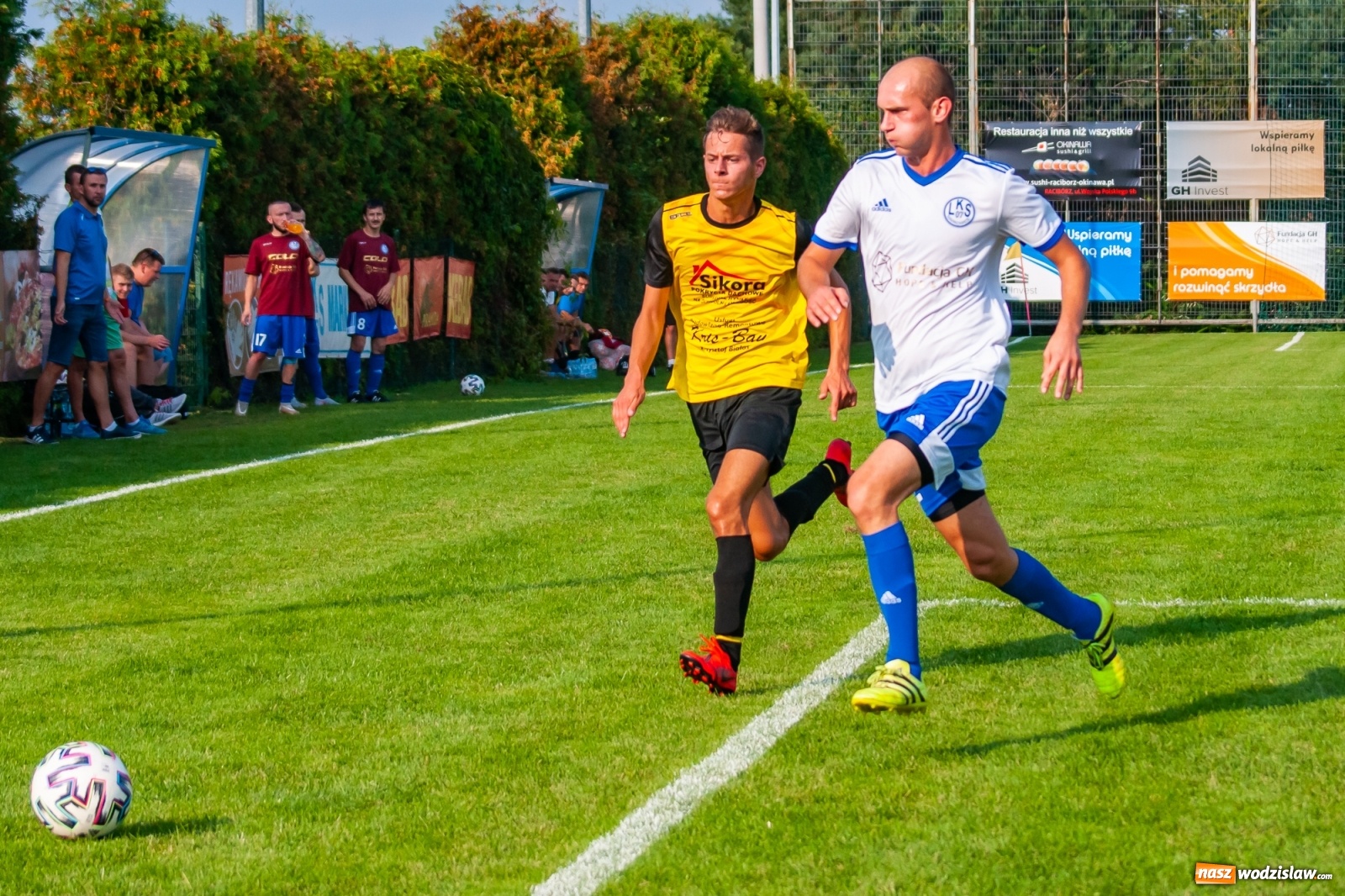 Zdjęcie w galerii na portalu naszwodzislaw.com: Bełsznicki Rozwój bez punktów w Raciborzu [FOTO i WIDEO] wiadomości z regionu