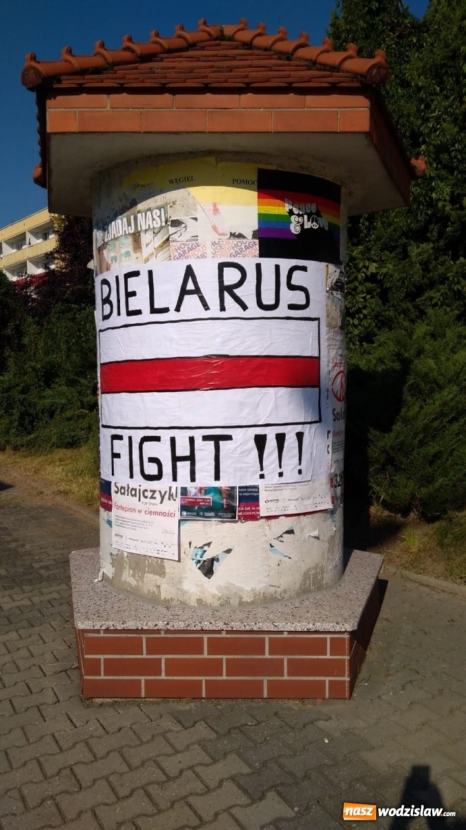 Zdjęcie w galerii na portalu naszwodzislaw.com: Wodzisławianie wspierają Białoruś [FOTO] wiadomości z regionu
