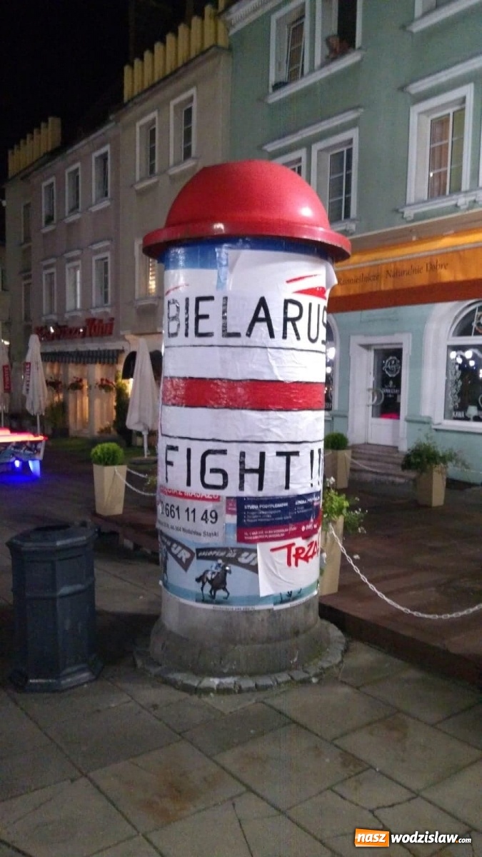 Zdjęcie w galerii na portalu naszwodzislaw.com: Wodzisławianie wspierają Białoruś [FOTO] wiadomości z regionu