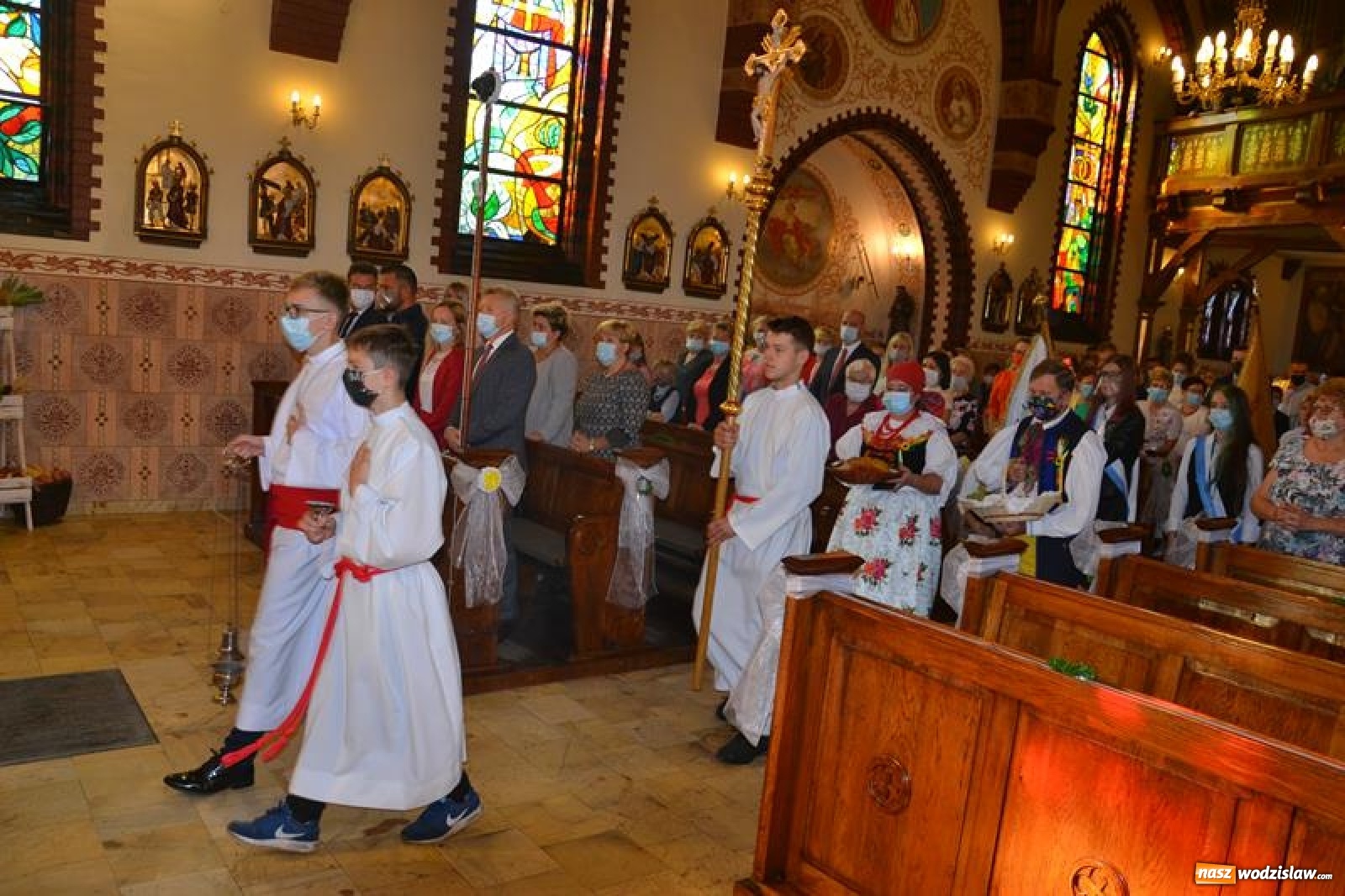 Zdjęcie w galerii na portalu naszwodzislaw.com: Gmina Mszana dziękowała za plony [FOTO] wiadomości z regionu