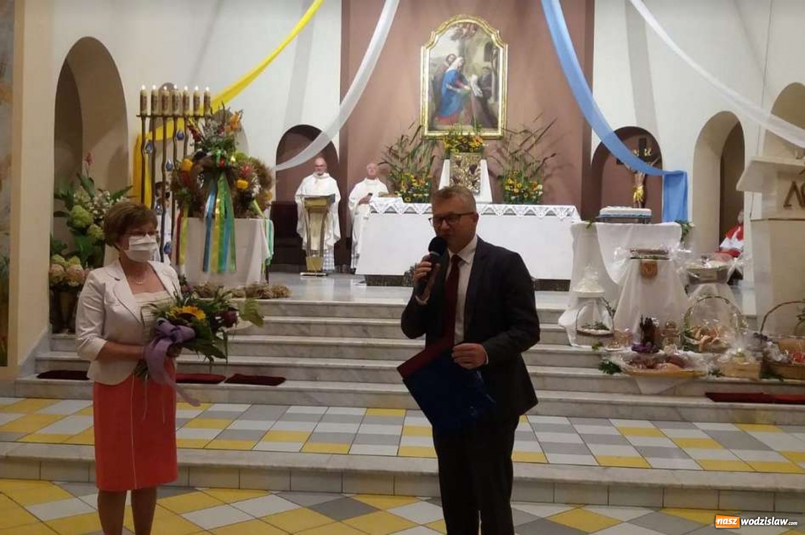 Zdjęcie w galerii na portalu naszwodzislaw.com: Gmina Mszana dziękowała za plony [FOTO] wiadomości z regionu