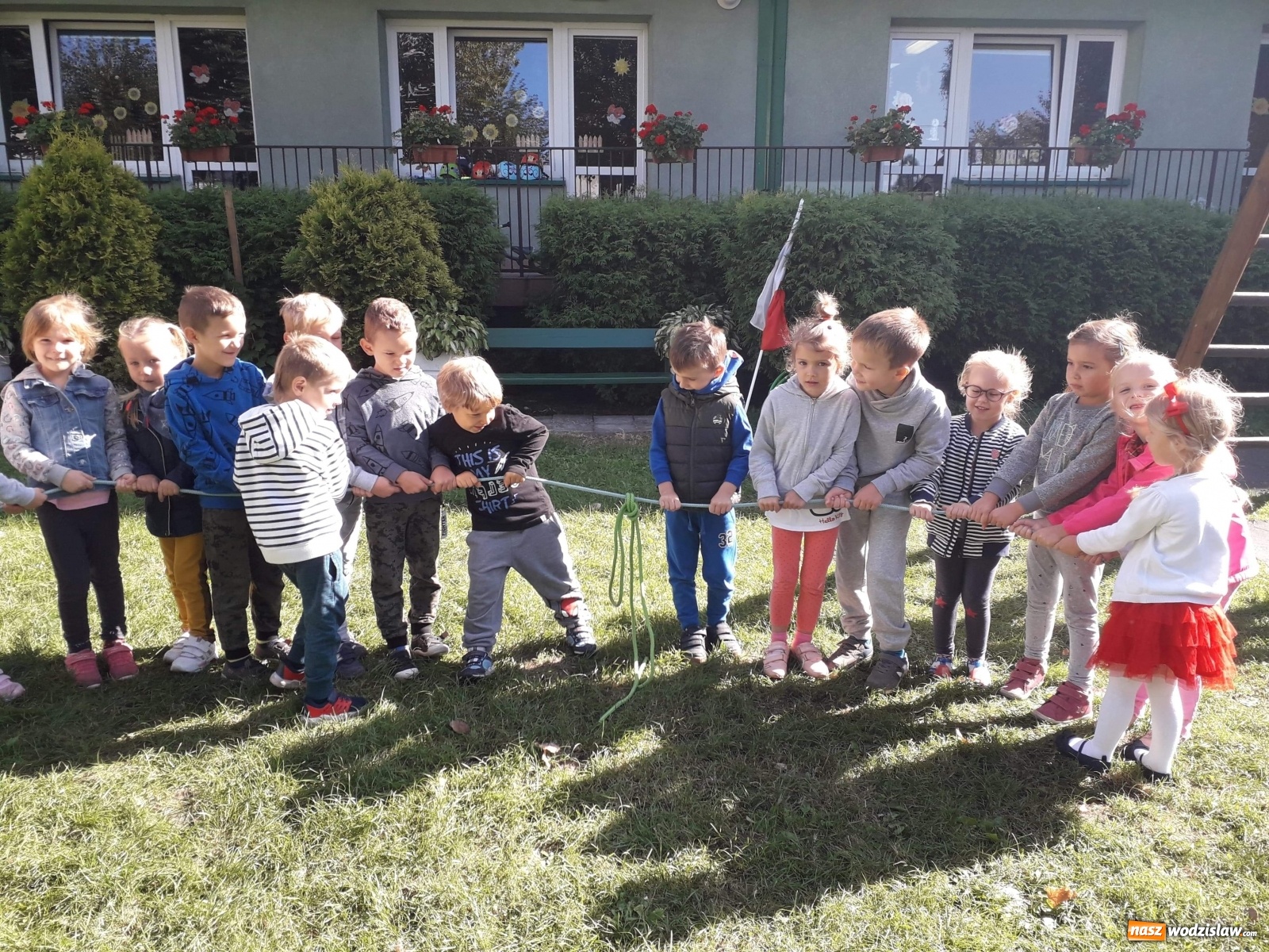 Zdjęcie w galerii na portalu naszwodzislaw.com: Przedszkolaki z Pszowa świętowały Narodowy Dzień Sportu wiadomości z regionu