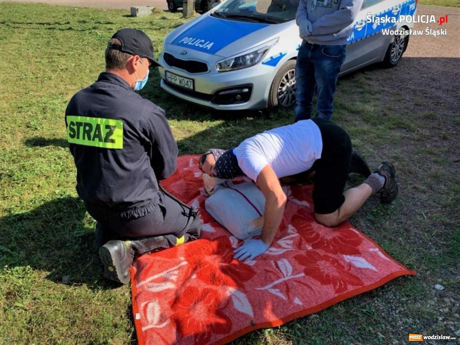 Zdjęcie w galerii na portalu naszwodzislaw.com: Road Safety Days. Wspólne działania policjantów i strażaków wiadomości z regionu