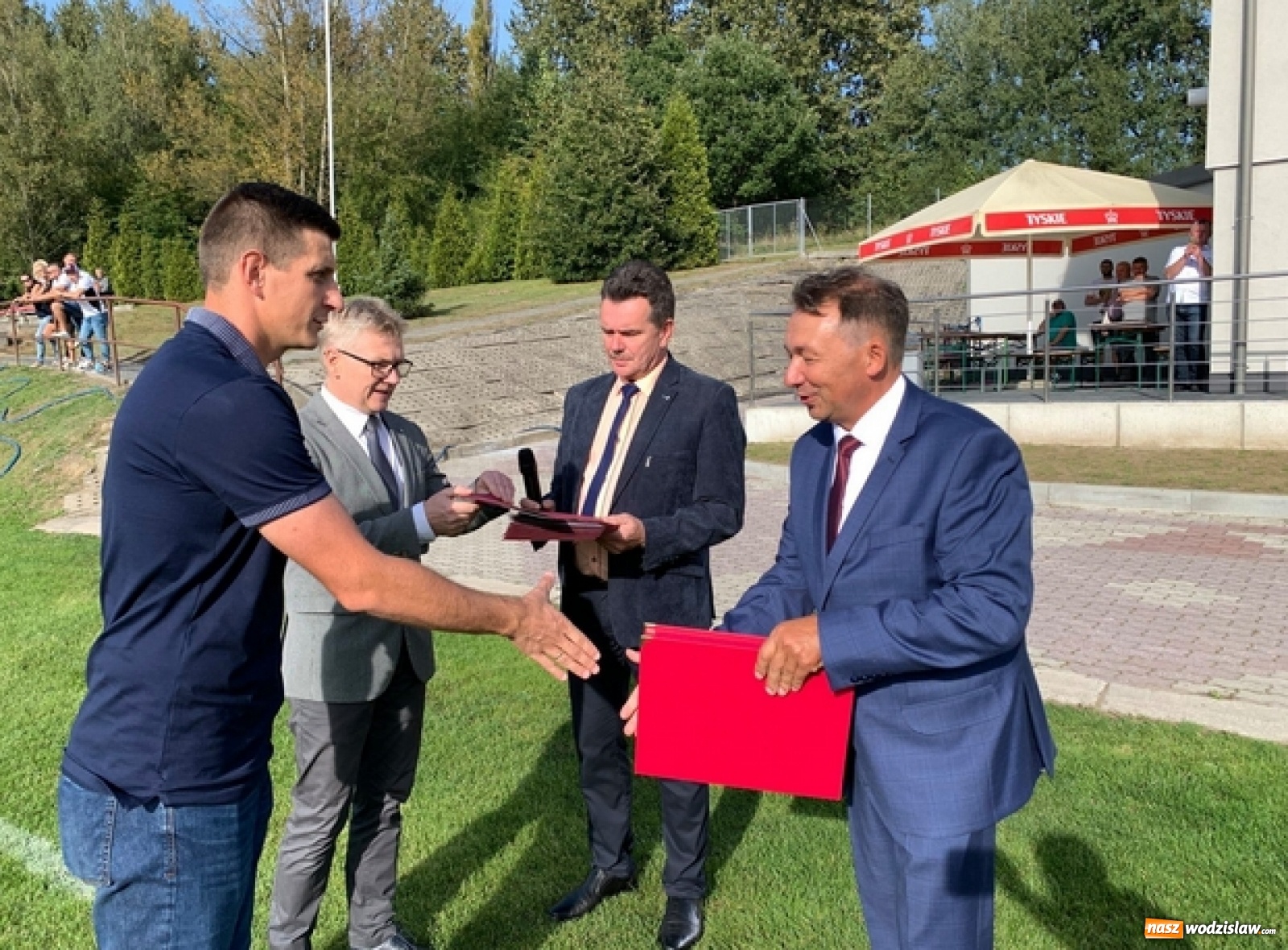 Zdjęcie w galerii na portalu naszwodzislaw.com: Mszański Start świętował awans wiadomości z regionu