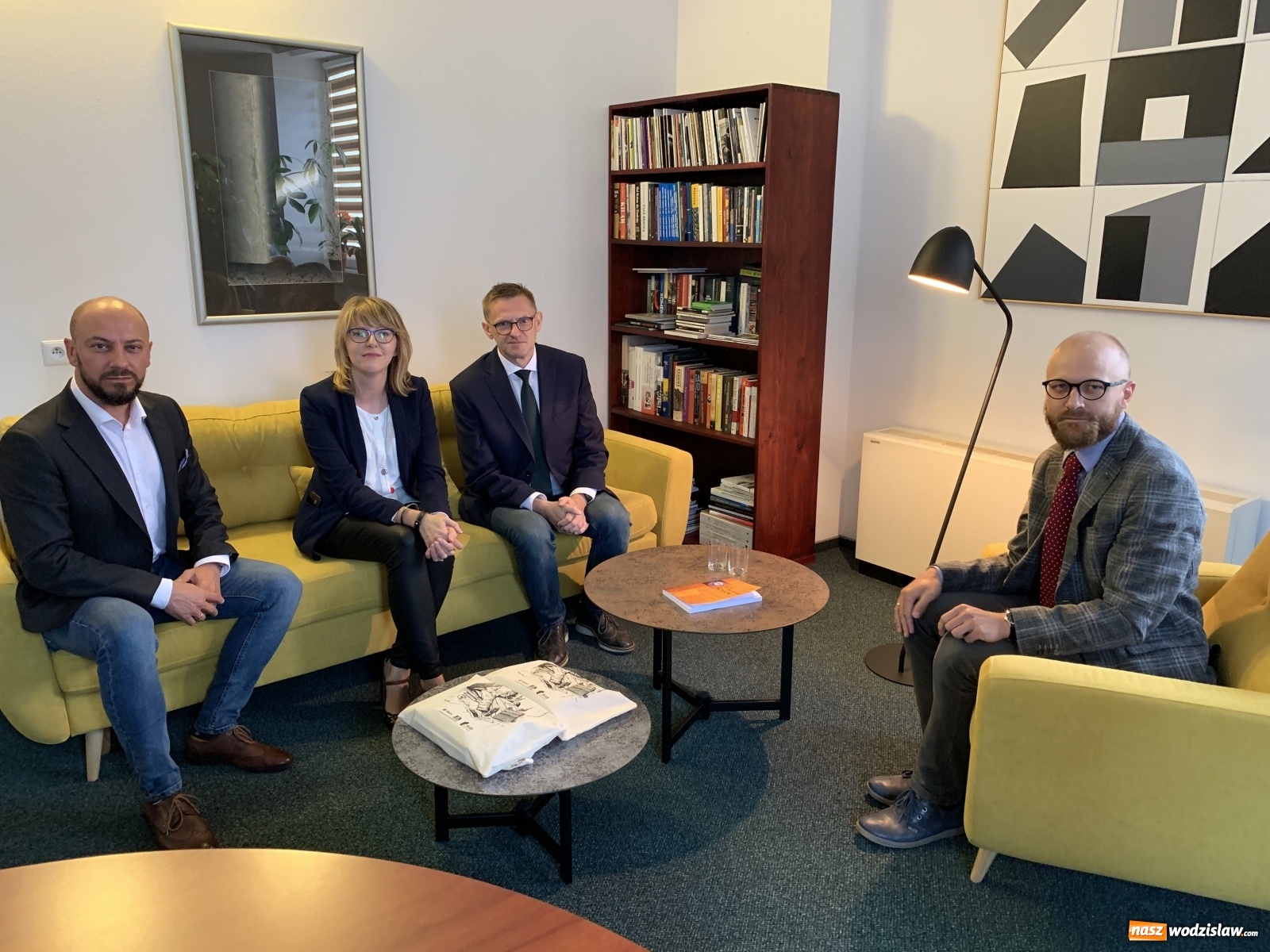 Zdjęcie w galerii na portalu naszwodzislaw.com: WCK podpisało umowę z Biblioteką Śląską wiadomości z regionu
