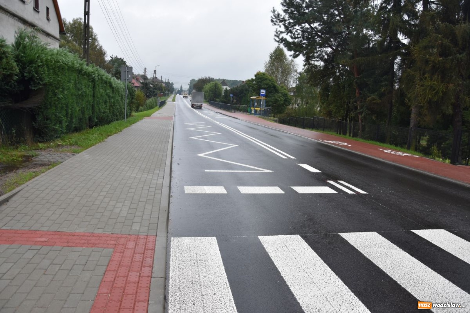 Zdjęcie w galerii na portalu naszwodzislaw.com: Remont zakończony. Raciborska w Bełsznicy i Gorzycach oficjalnie otwarta wiadomości z regionu