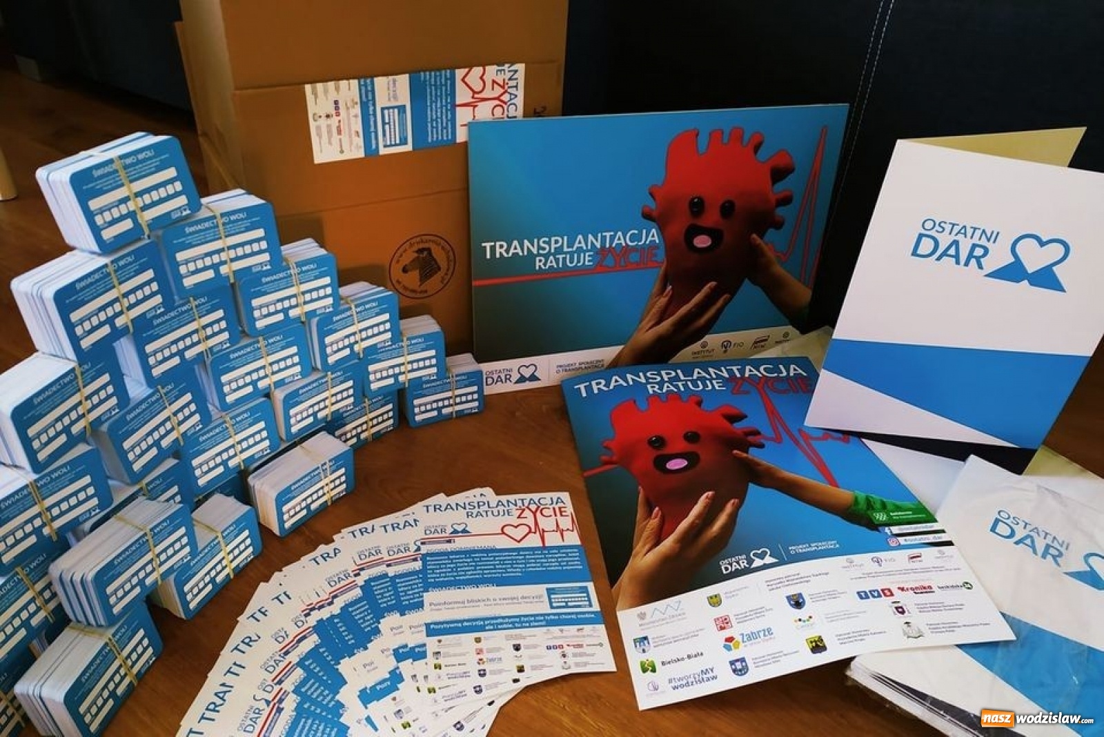 Zdjęcie w galerii na portalu naszwodzislaw.com: Projekt społeczny Ostatni Dar w Wodzisławiu Śląskim wiadomości z regionu