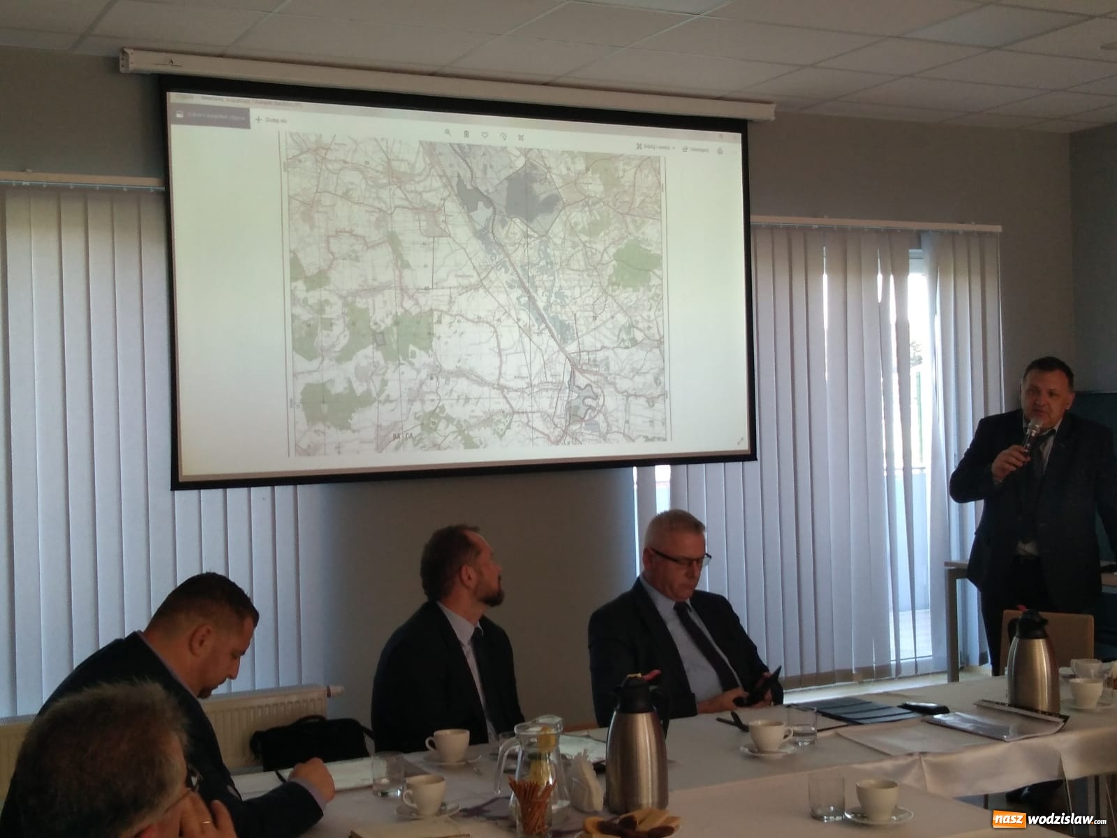 Zdjęcie w galerii na portalu naszwodzislaw.com: O kanale Odra-Dunaj-Łaba na konwencie w Nieboczowach wiadomości z regionu