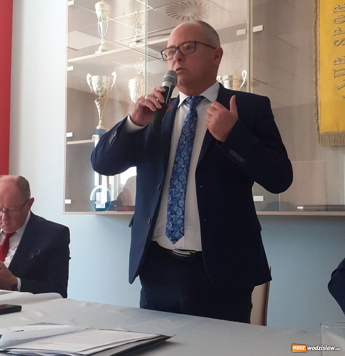 Zdjęcie w galerii na portalu naszwodzislaw.com: O kanale Odra-Dunaj-Łaba na konwencie w Nieboczowach wiadomości z regionu