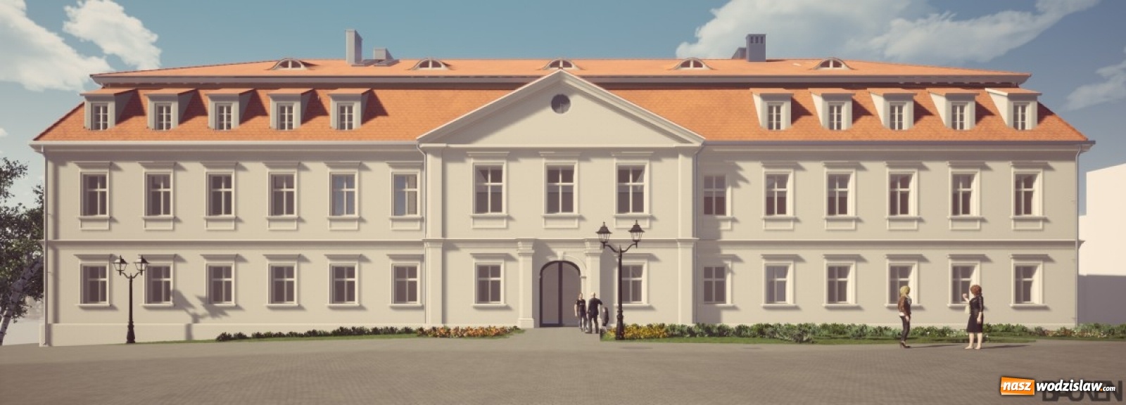 Zdjęcie w galerii na portalu naszwodzislaw.com: Pałac Dietrichsteinów będzie miał dodatkowe piętro wiadomości z regionu