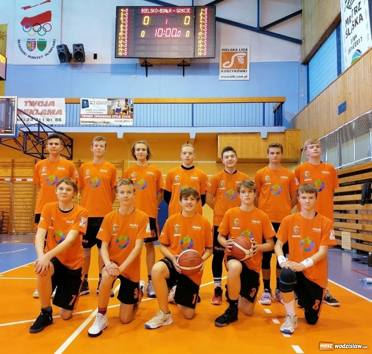 Zdjęcie w galerii na portalu naszwodzislaw.com: Koszykarze MKS Wodzisław Śląski z kolejną wygraną wiadomości z regionu