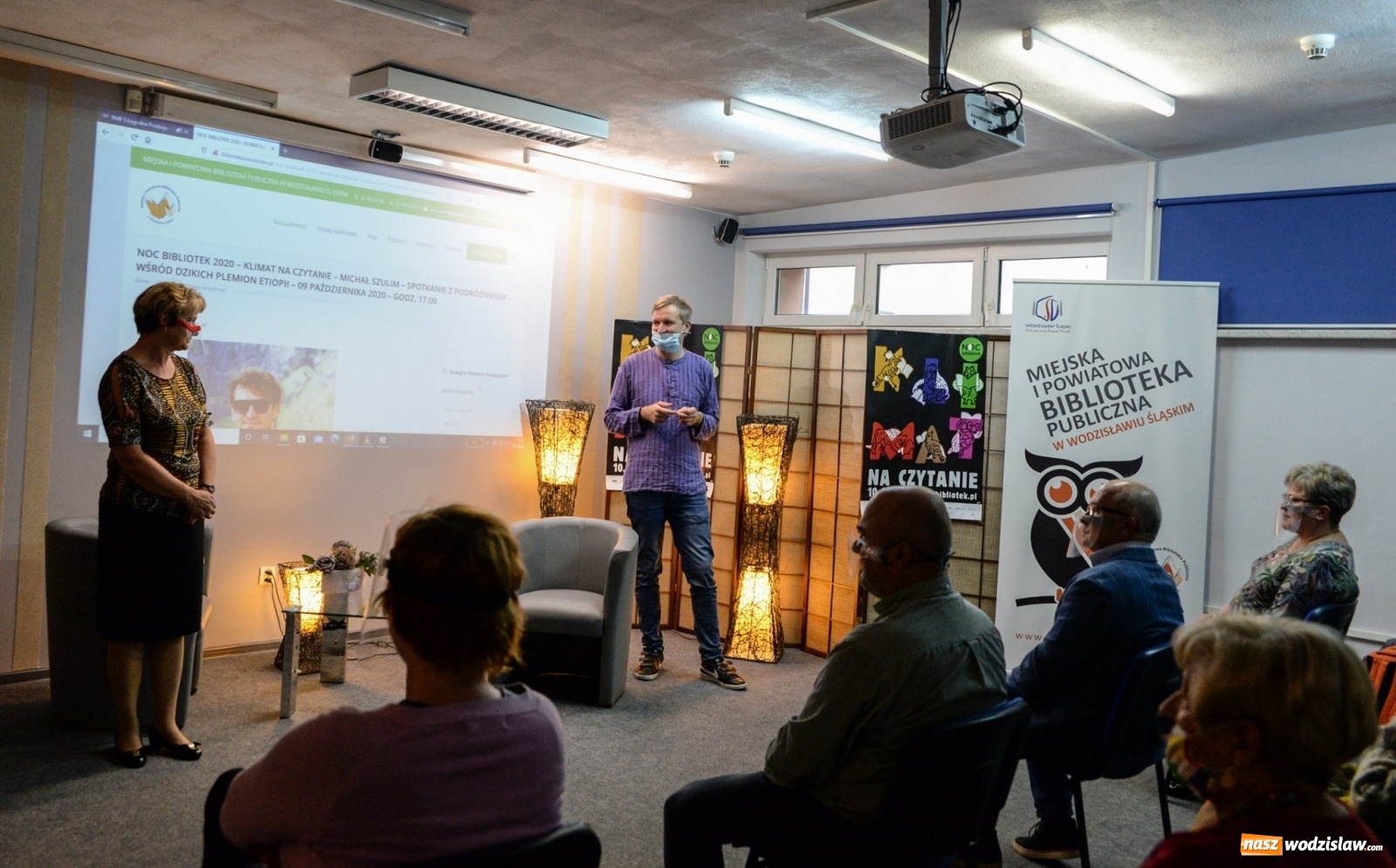 Zdjęcie w galerii na portalu naszwodzislaw.com: Noc Bibliotek w Wodzisławiu Śląskim za nami wiadomości z regionu