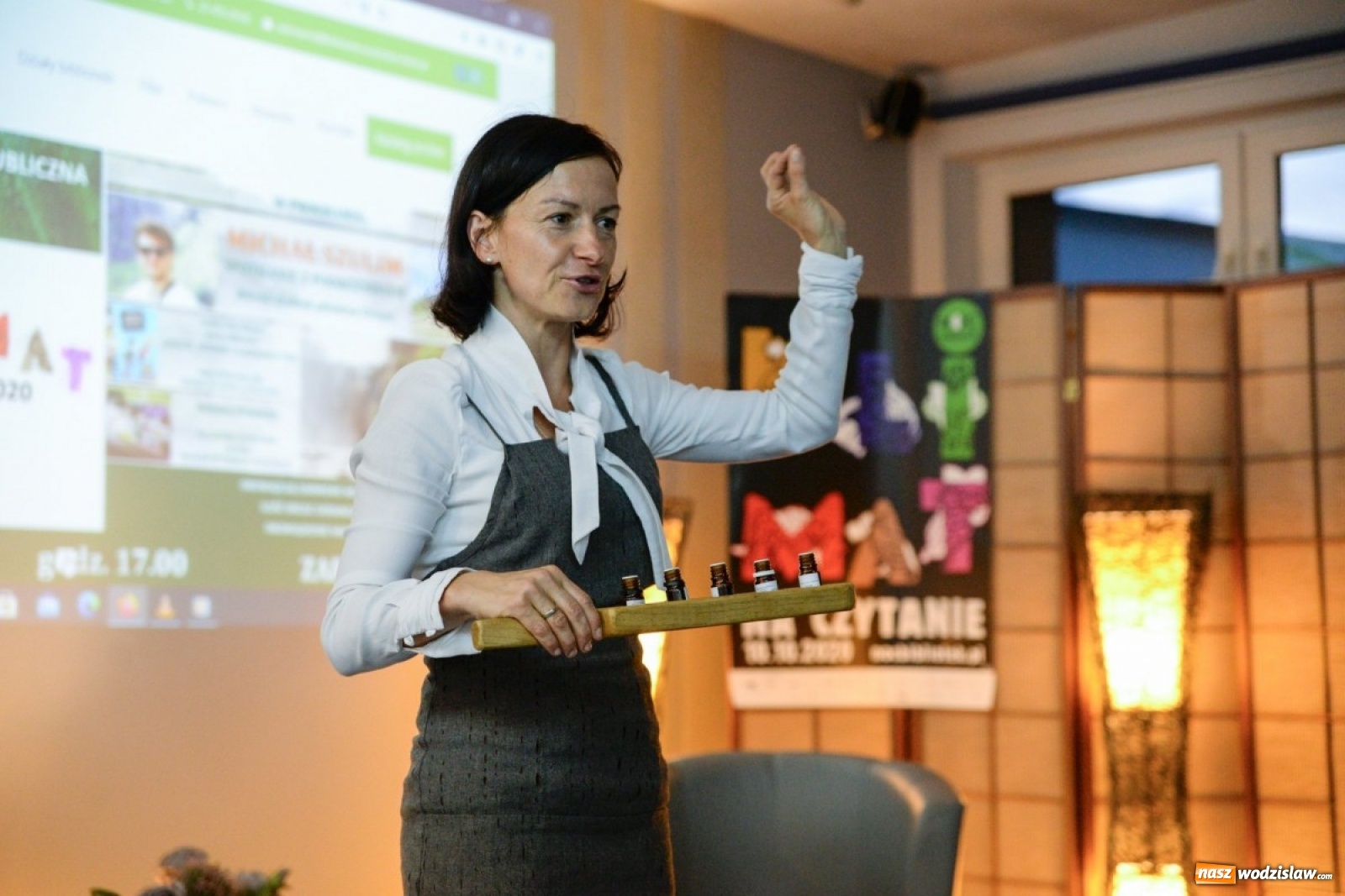 Zdjęcie w galerii na portalu naszwodzislaw.com: Noc Bibliotek w Wodzisławiu Śląskim za nami wiadomości z regionu