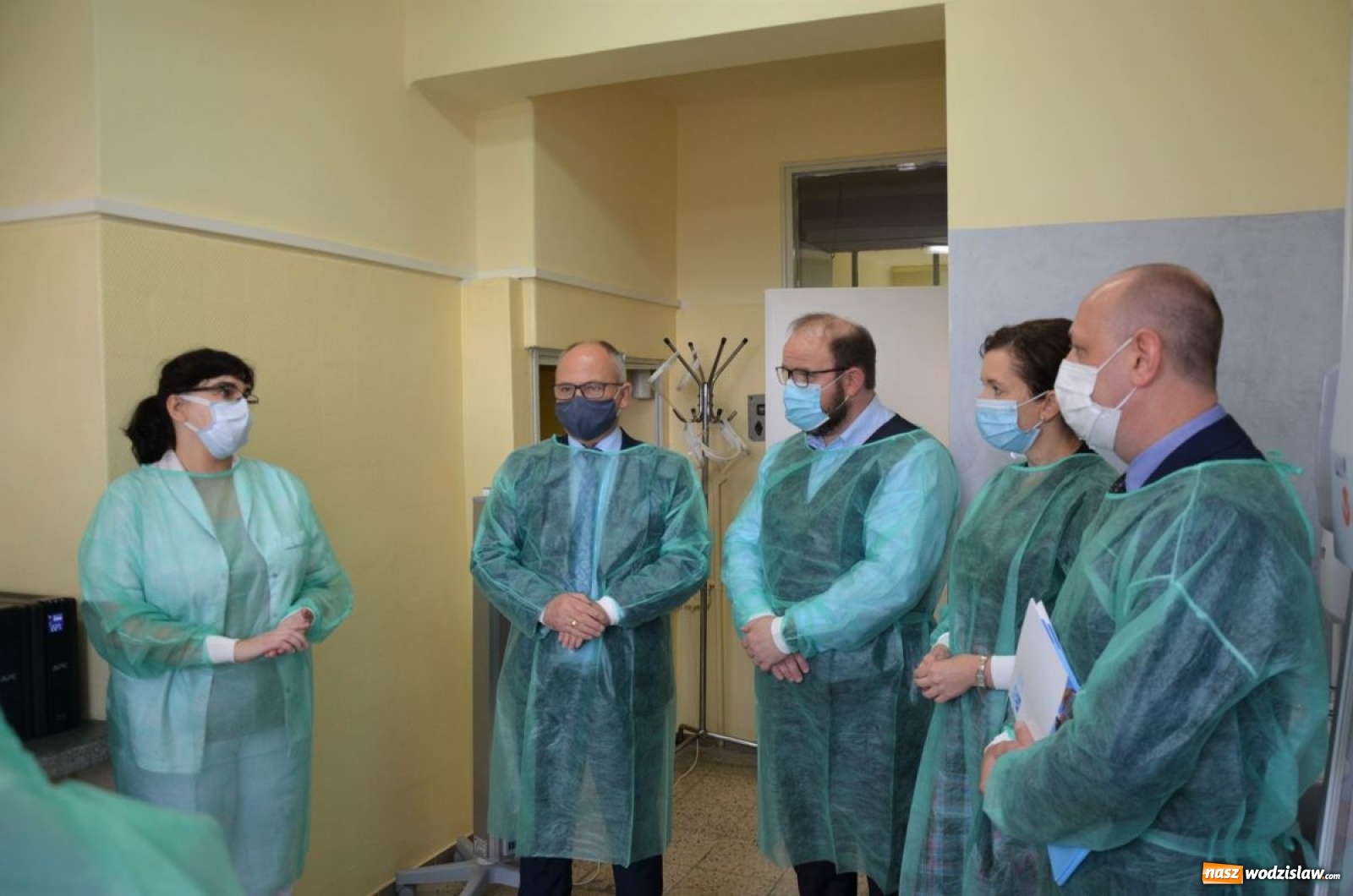 Zdjęcie w galerii na portalu naszwodzislaw.com: W wodzisławskim szpitalu podziękowano za sprzęt do wykrywania COVID-19 wiadomości z regionu