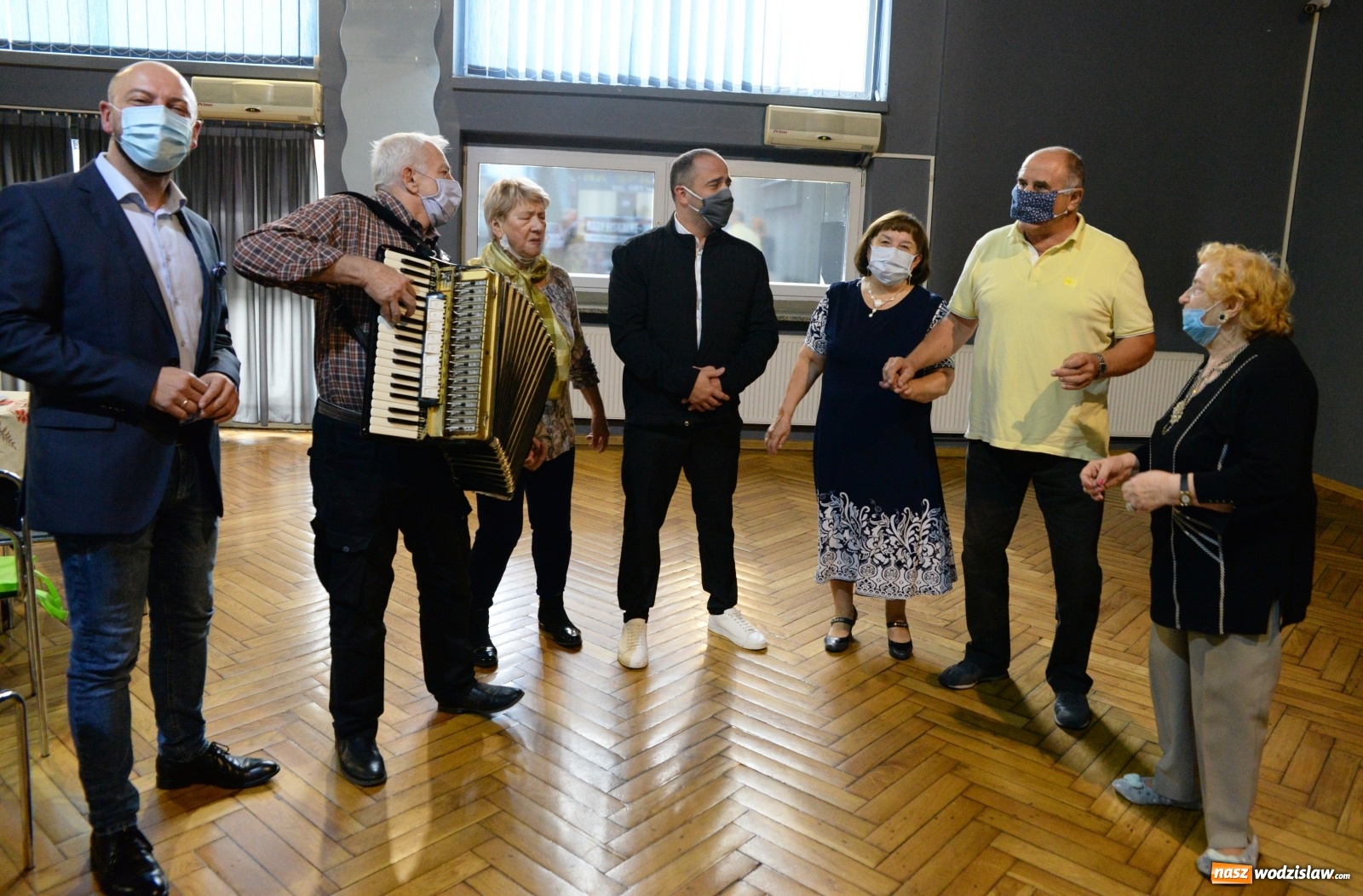 Zdjęcie w galerii na portalu naszwodzislaw.com: Francuska delegacja w WCK wiadomości z regionu