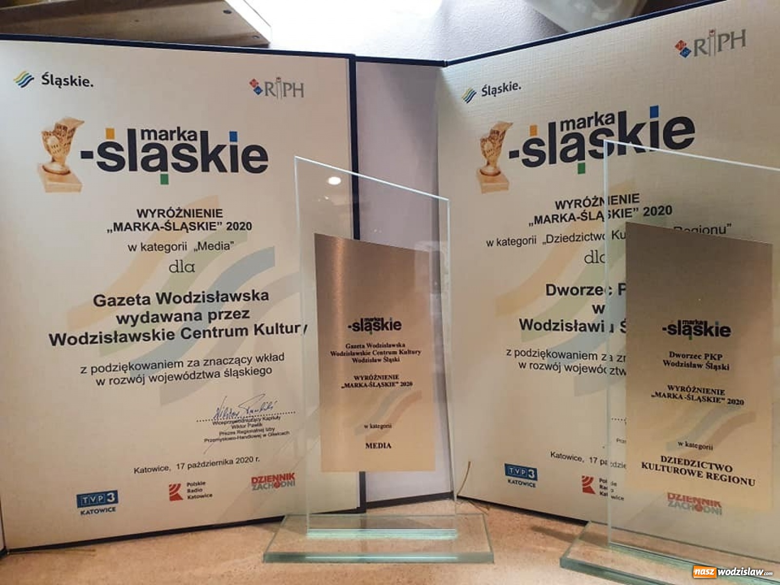 Zdjęcie w galerii na portalu naszwodzislaw.com: Sukces Wodzisławia Śląskiego w konkursie Marka-Śląskie wiadomości z regionu