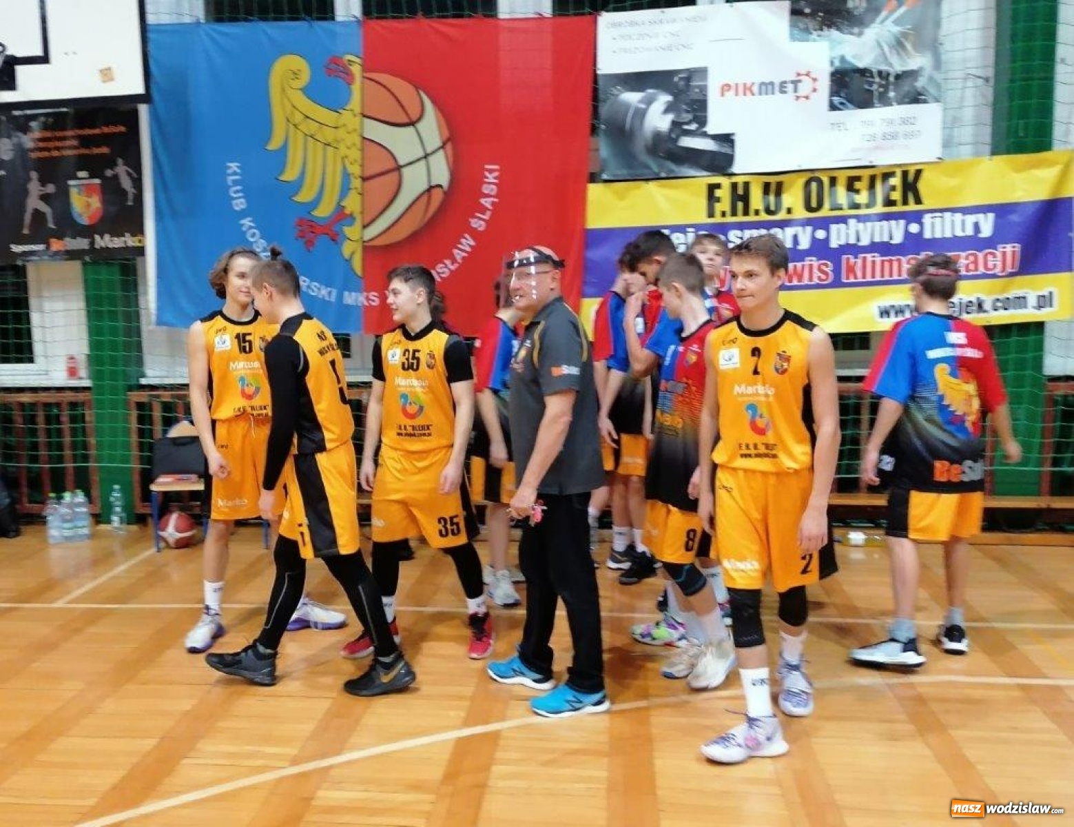 Zdjęcie w galerii na portalu naszwodzislaw.com: Zdecydowane zwycięstwo koszykarzy MKS Wodzisław z MUKK Pszczyna wiadomości z regionu