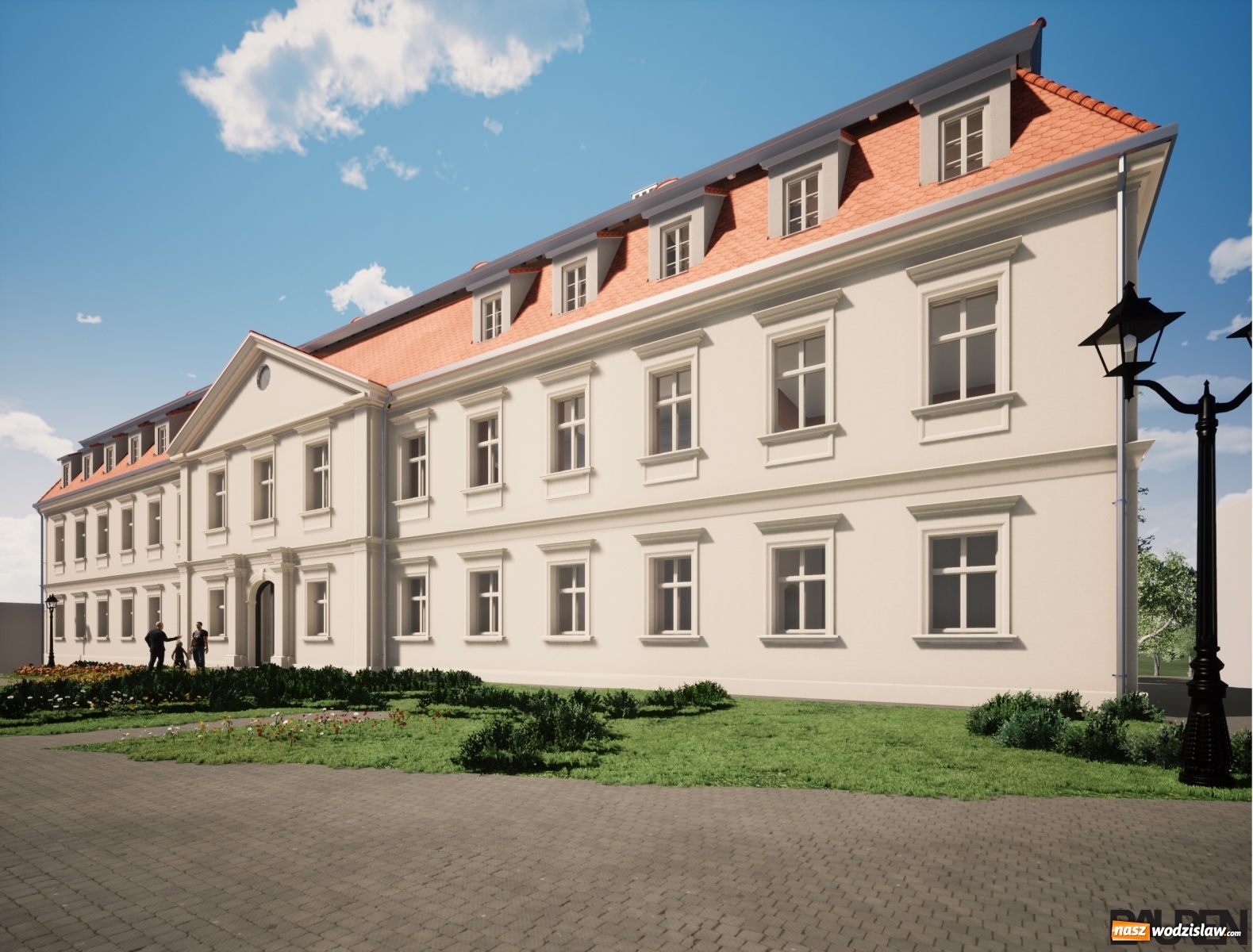 Zdjęcie w galerii na portalu naszwodzislaw.com: Intensywne prace w Pałacu Dietrichsteinów wiadomości z regionu