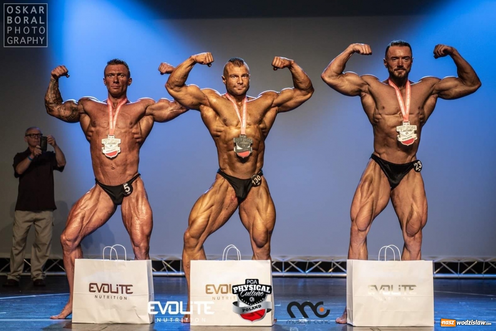 Zdjęcie w galerii na portalu naszwodzislaw.com: Kolejne sukcesy Dawida Cnoty, kulturysty z Czyżowic wiadomości z regionu